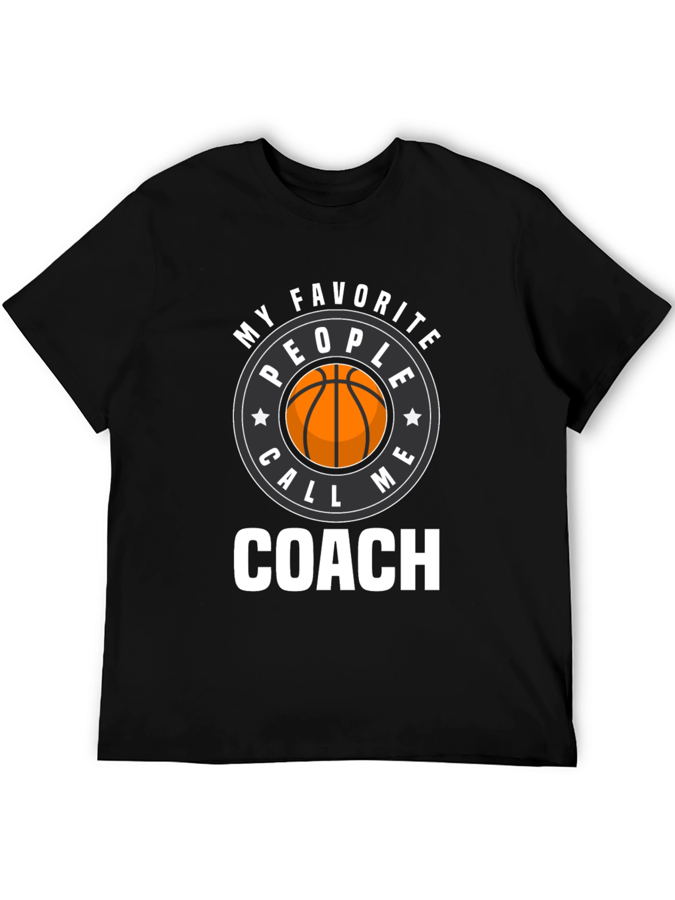 Basketball Coach Graphic T-Shirt