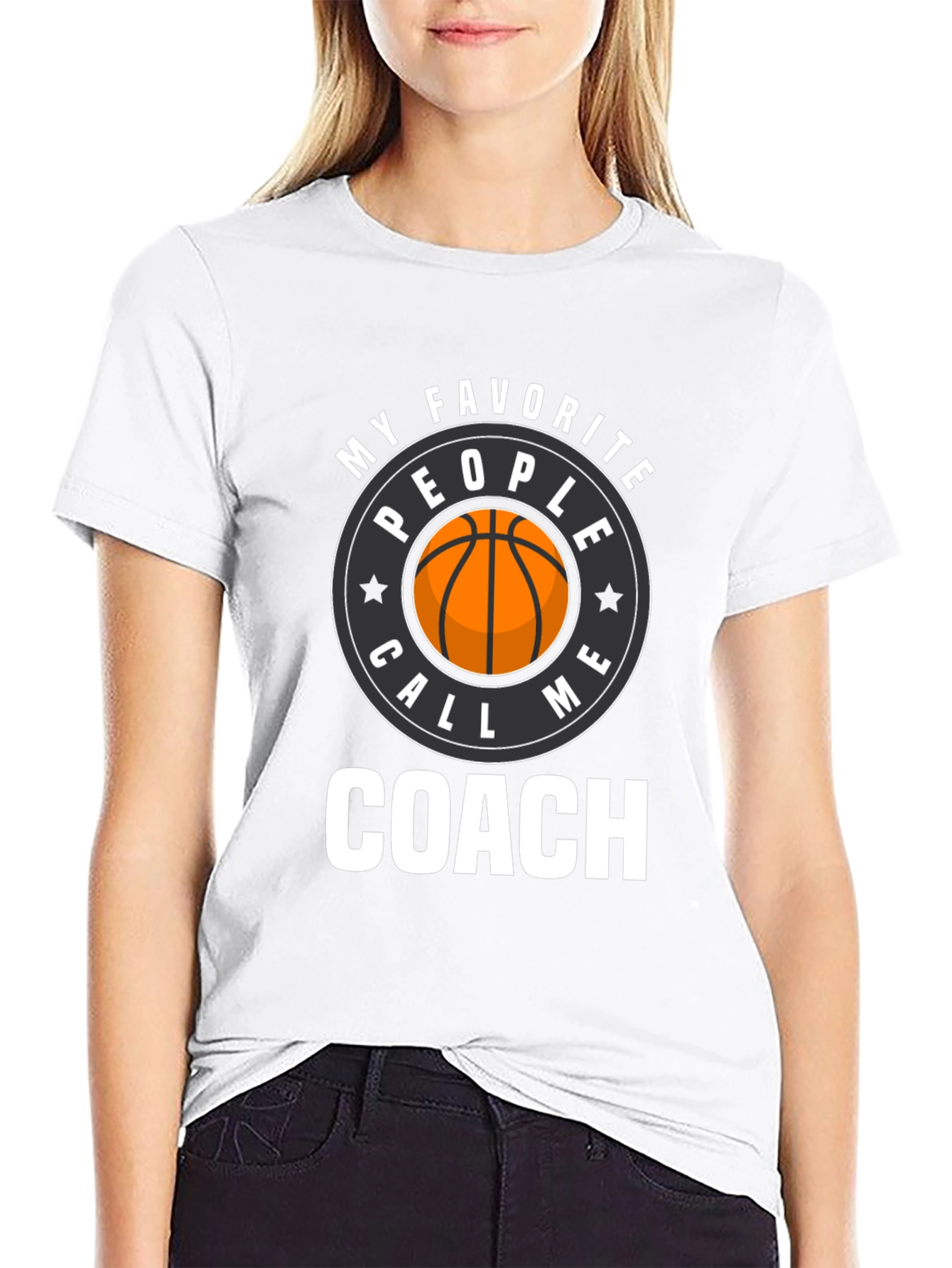 Basketball Coach Graphic T-Shirt