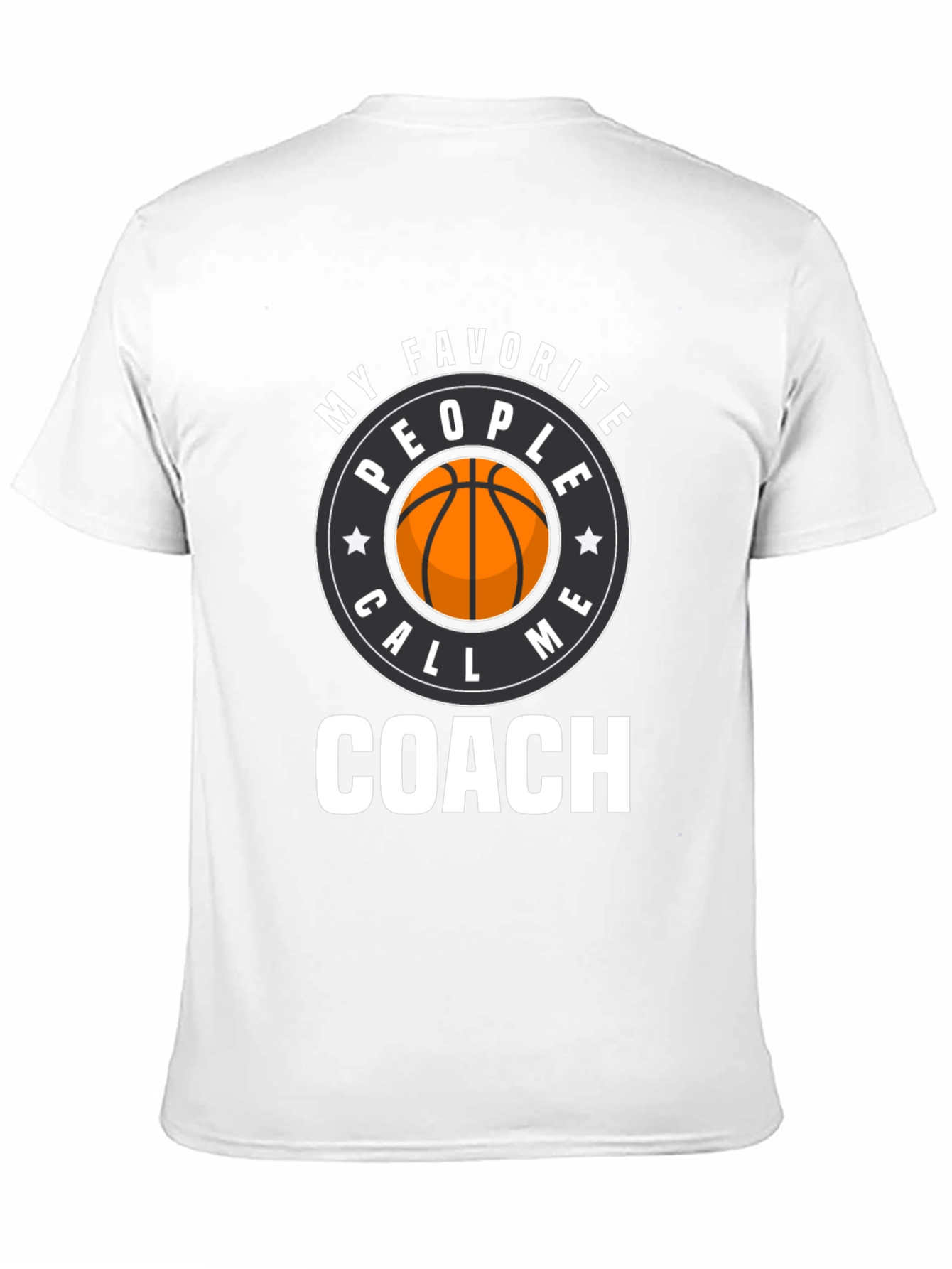 Basketball Coach Graphic T-Shirt
