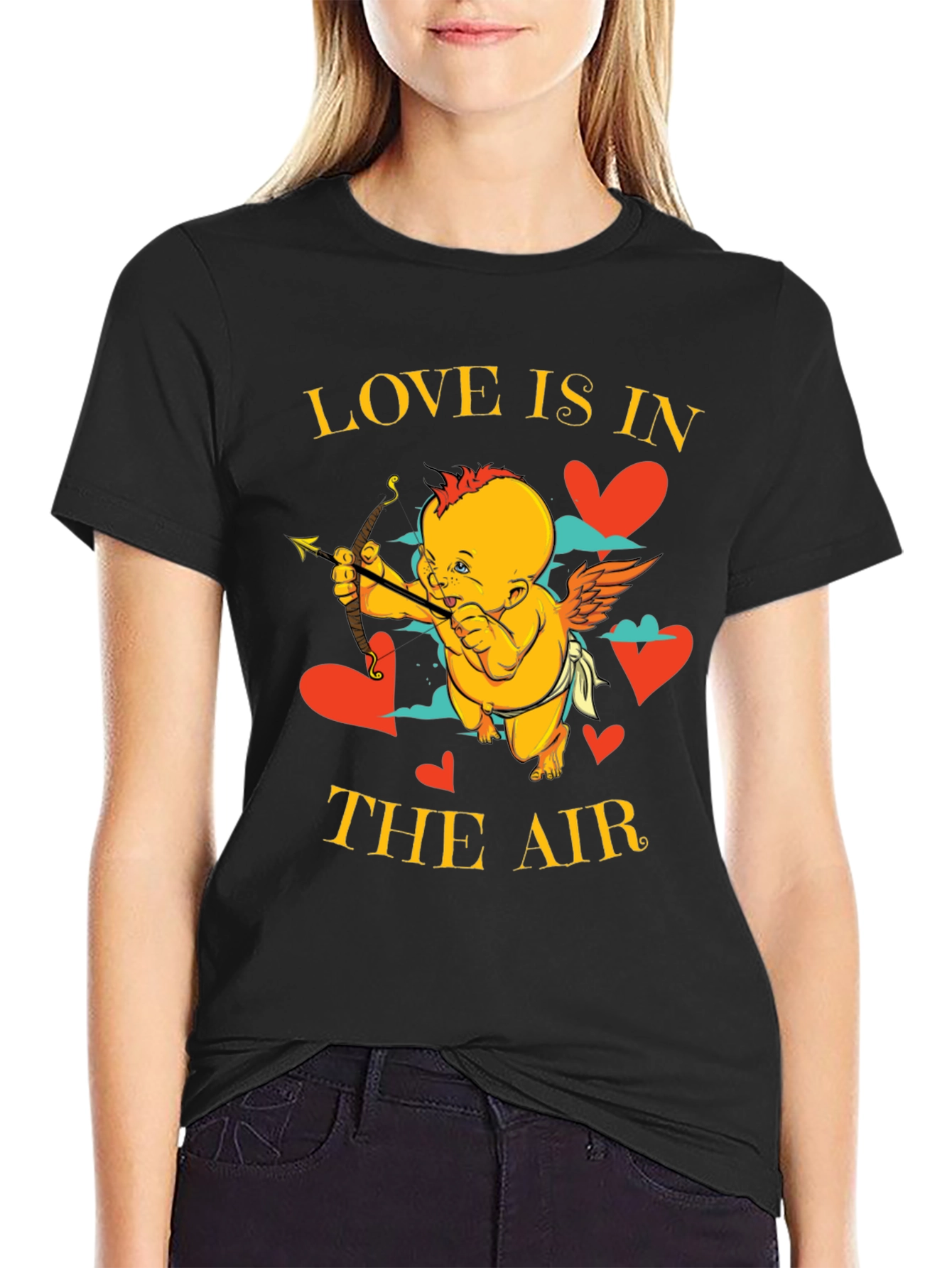 Love is in the Air Cupid T-Shirt