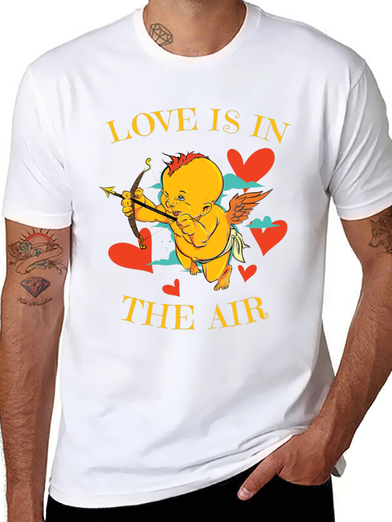Love is in the Air Cupid T-Shirt