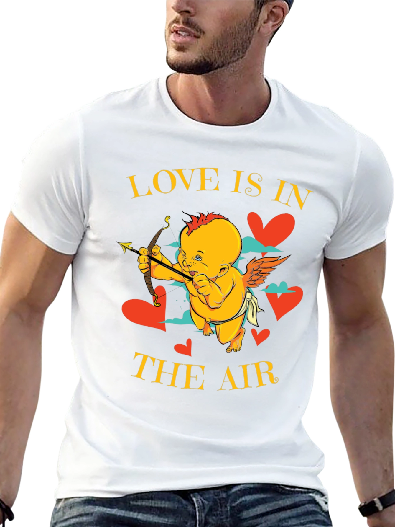 Love is in the Air Cupid T-Shirt