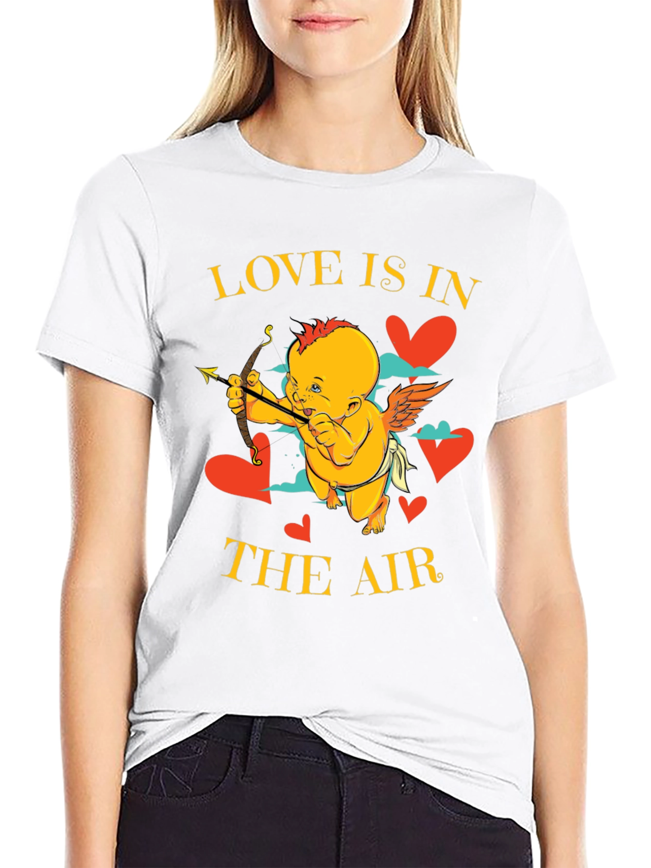 Love is in the Air Cupid T-Shirt