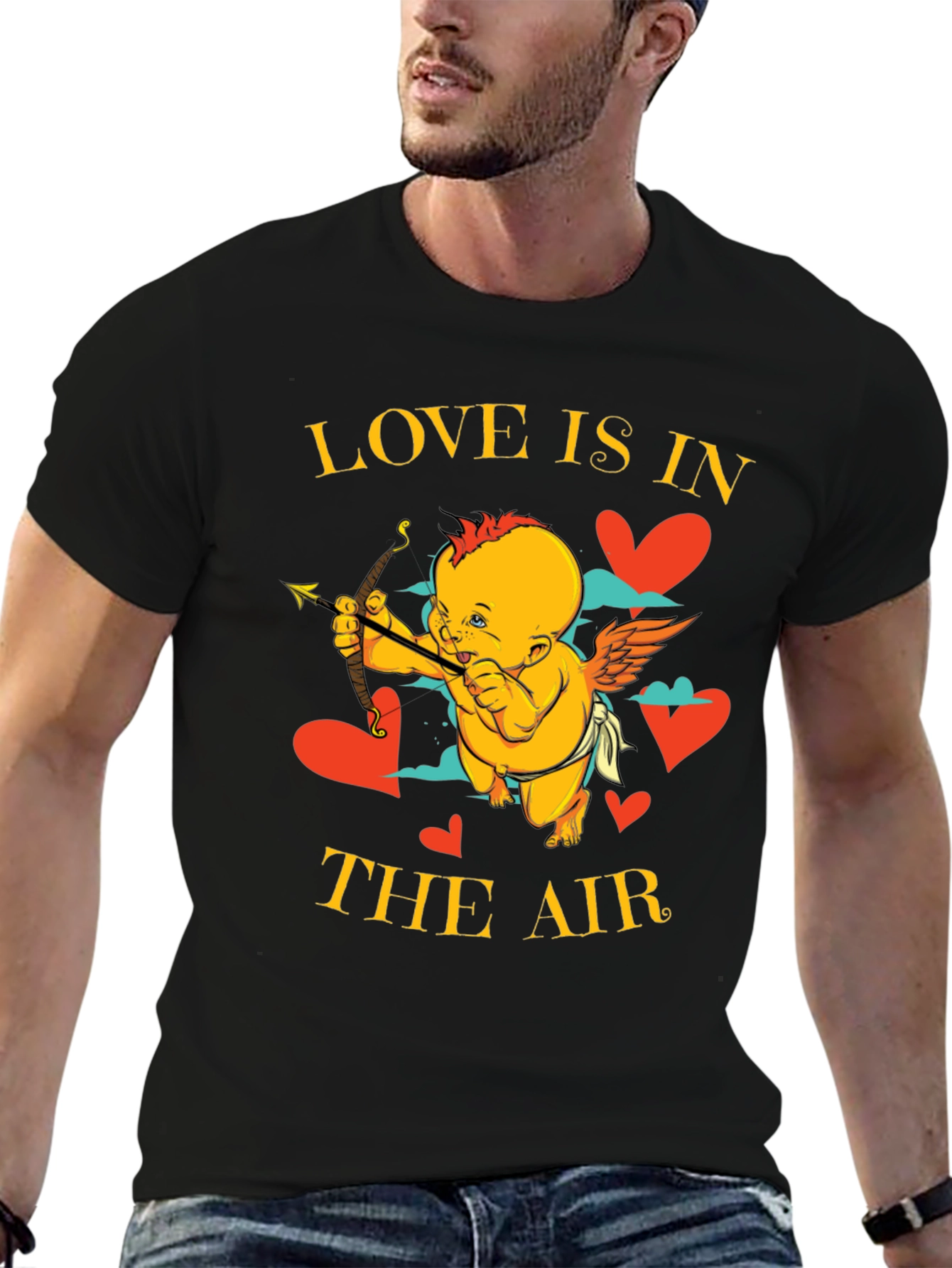 Love is in the Air Cupid T-Shirt