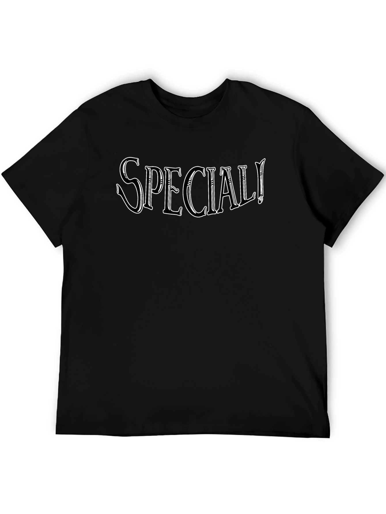 Special Graphic Tee - Classic Black T-Shirt