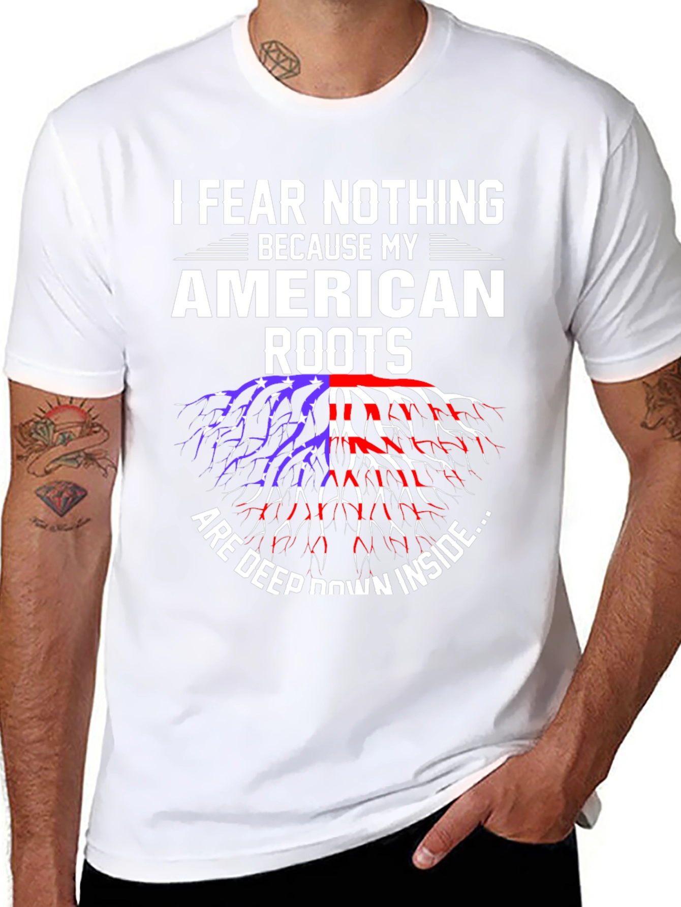 American Roots Graphic T-Shirt