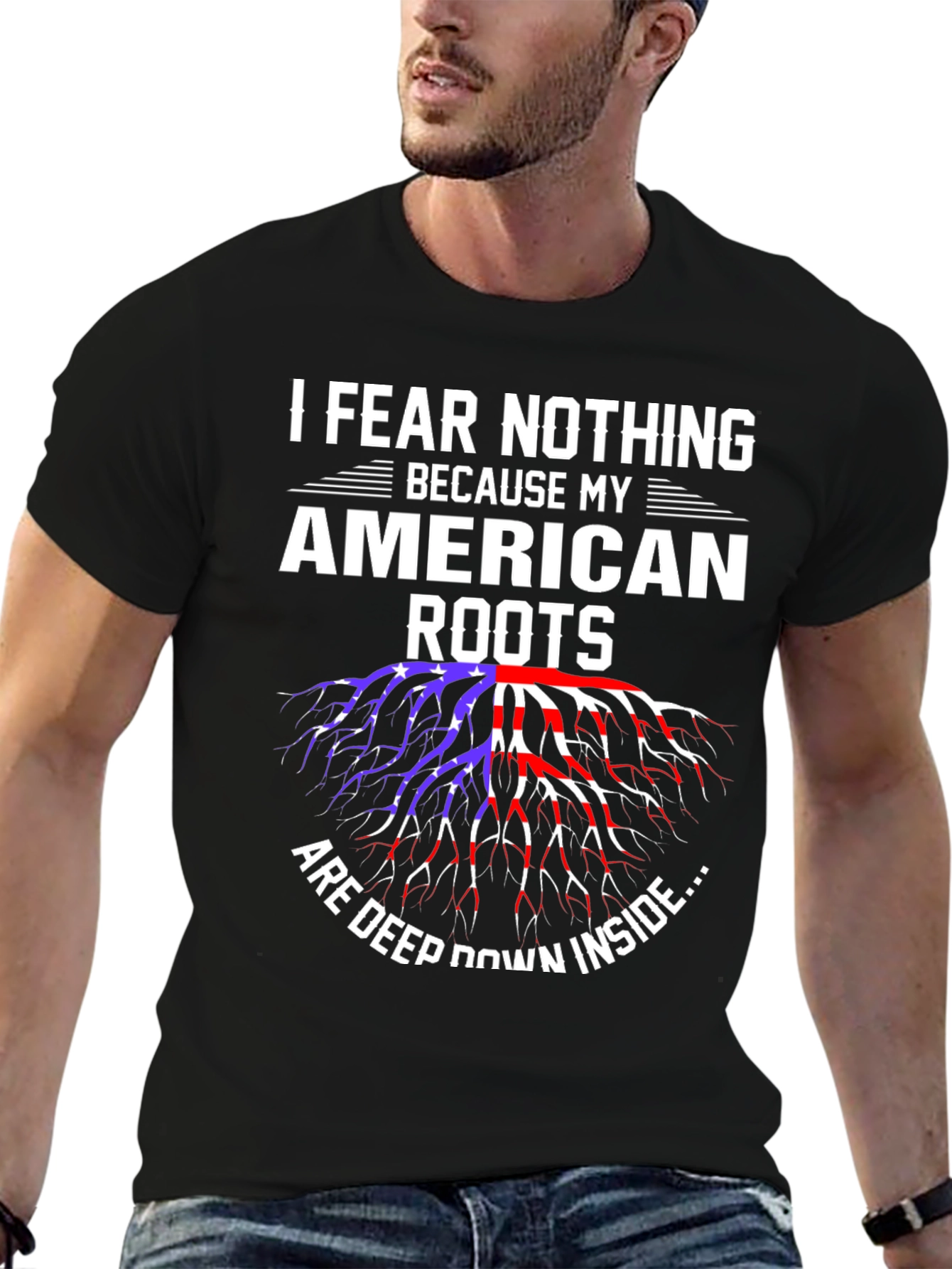 American Roots Graphic T-Shirt