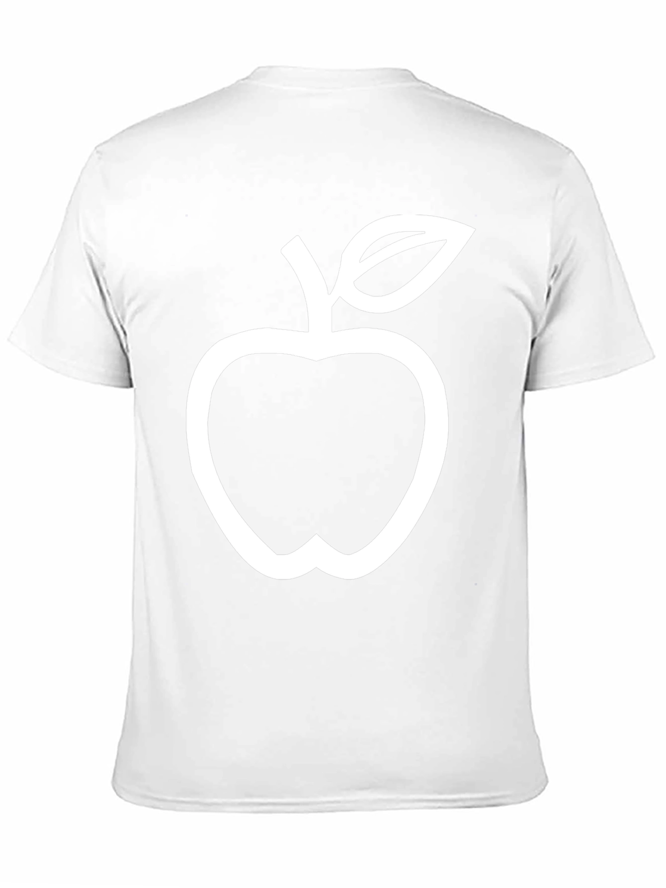 Black Apple Graphic T-Shirt