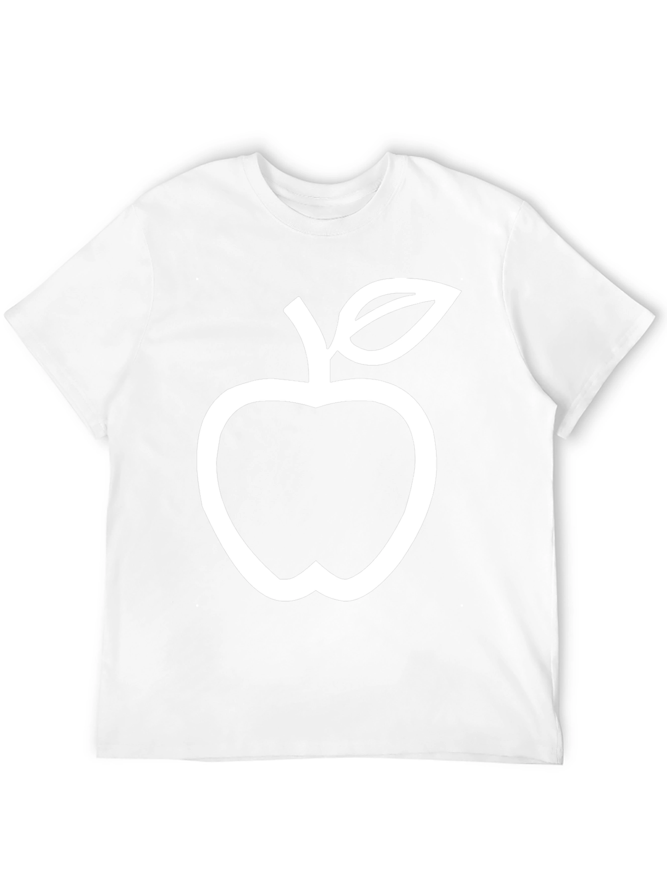 Black Apple Graphic T-Shirt