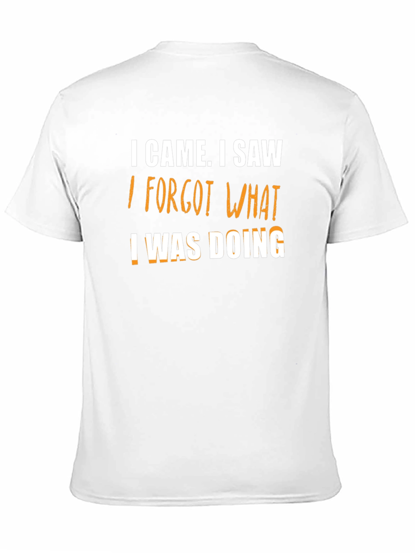 Funny I Came I Saw... Mens T-Shirt