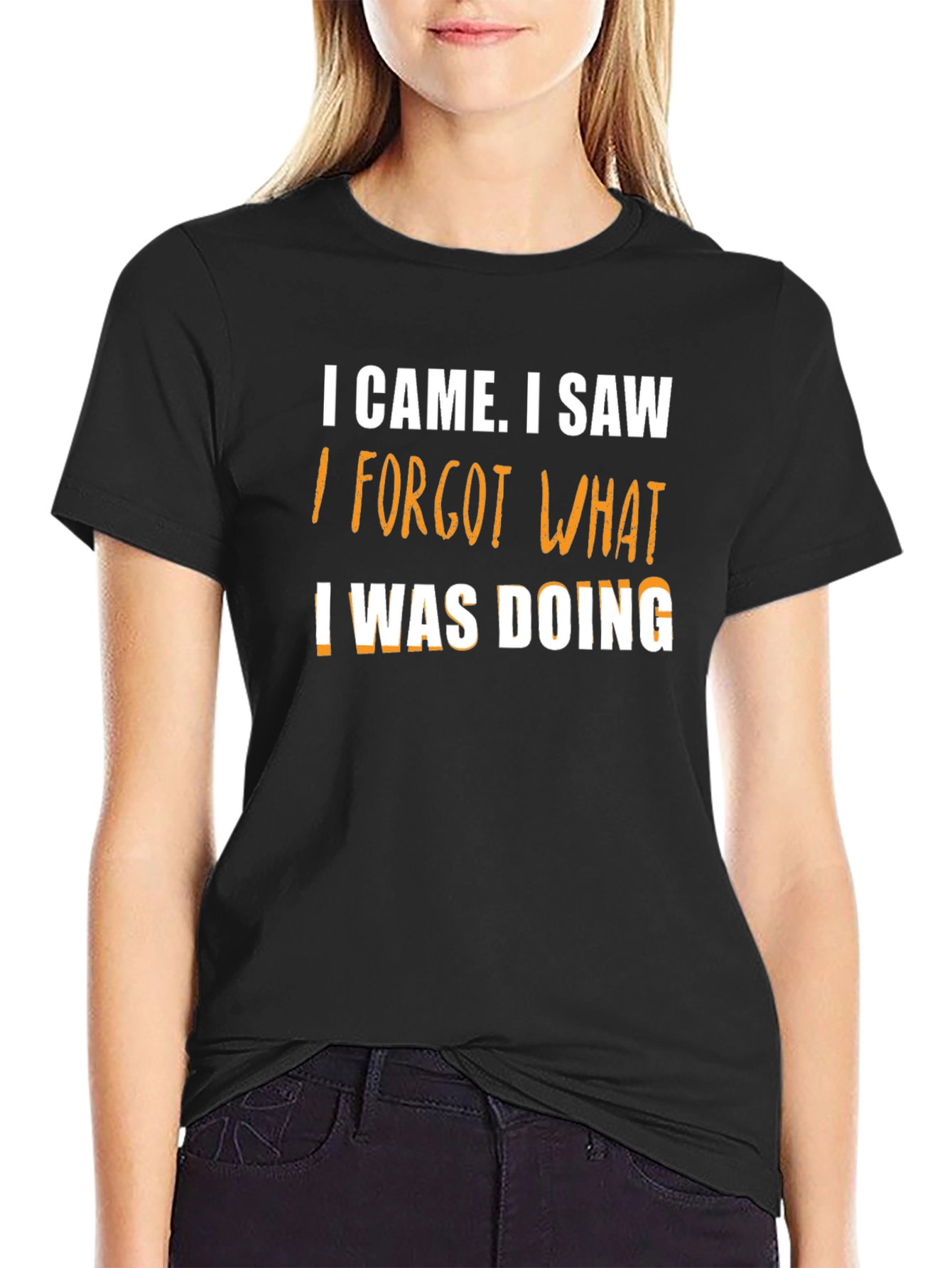 Funny I Came I Saw... Mens T-Shirt