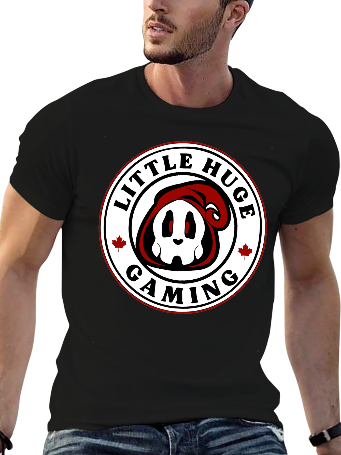 Little Huge Gaming Black T-Shirt