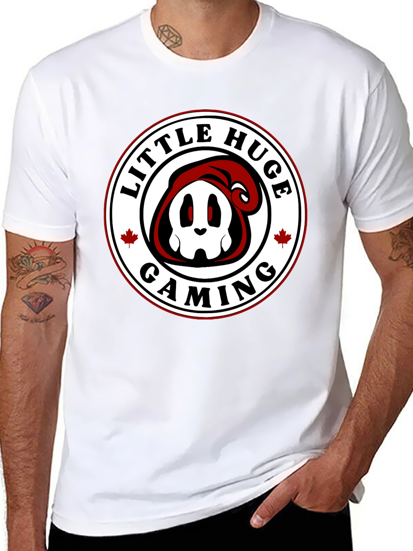Little Huge Gaming Black T-Shirt