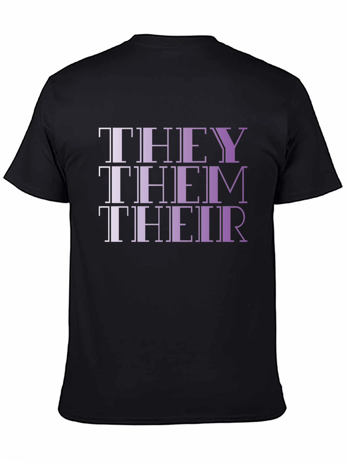 They Them Their Pronoun Pride T-Shirt
