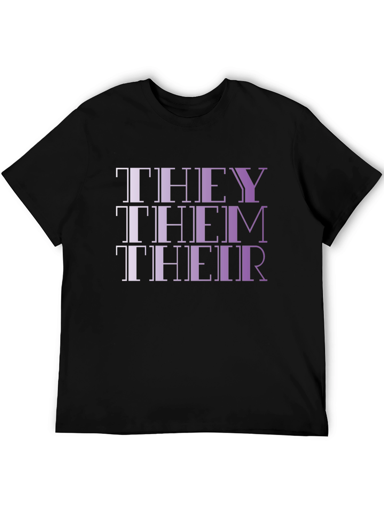 They Them Their Pronoun Pride T-Shirt