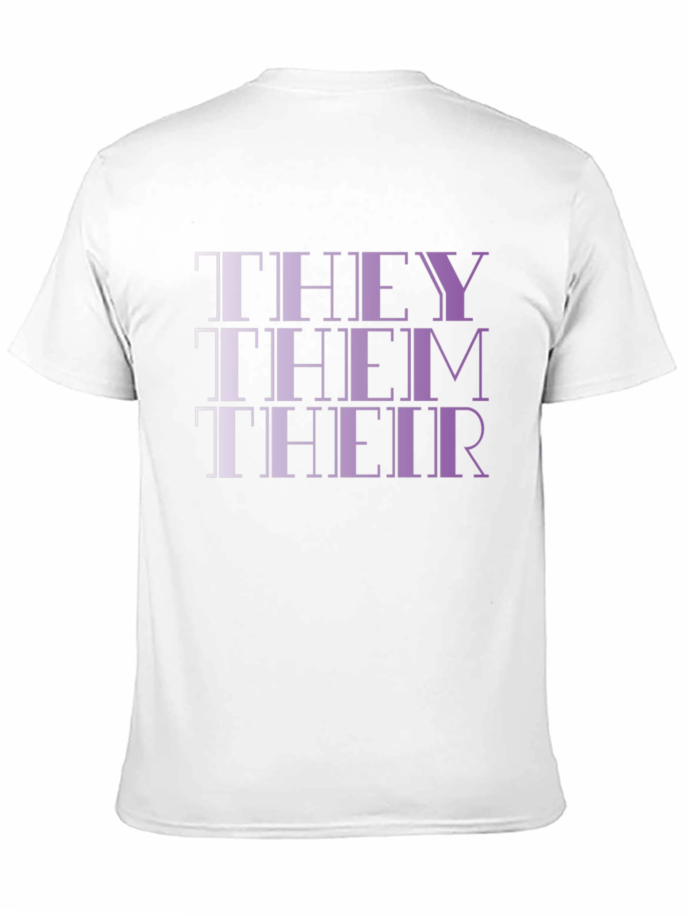 They Them Their Pronoun Pride T-Shirt