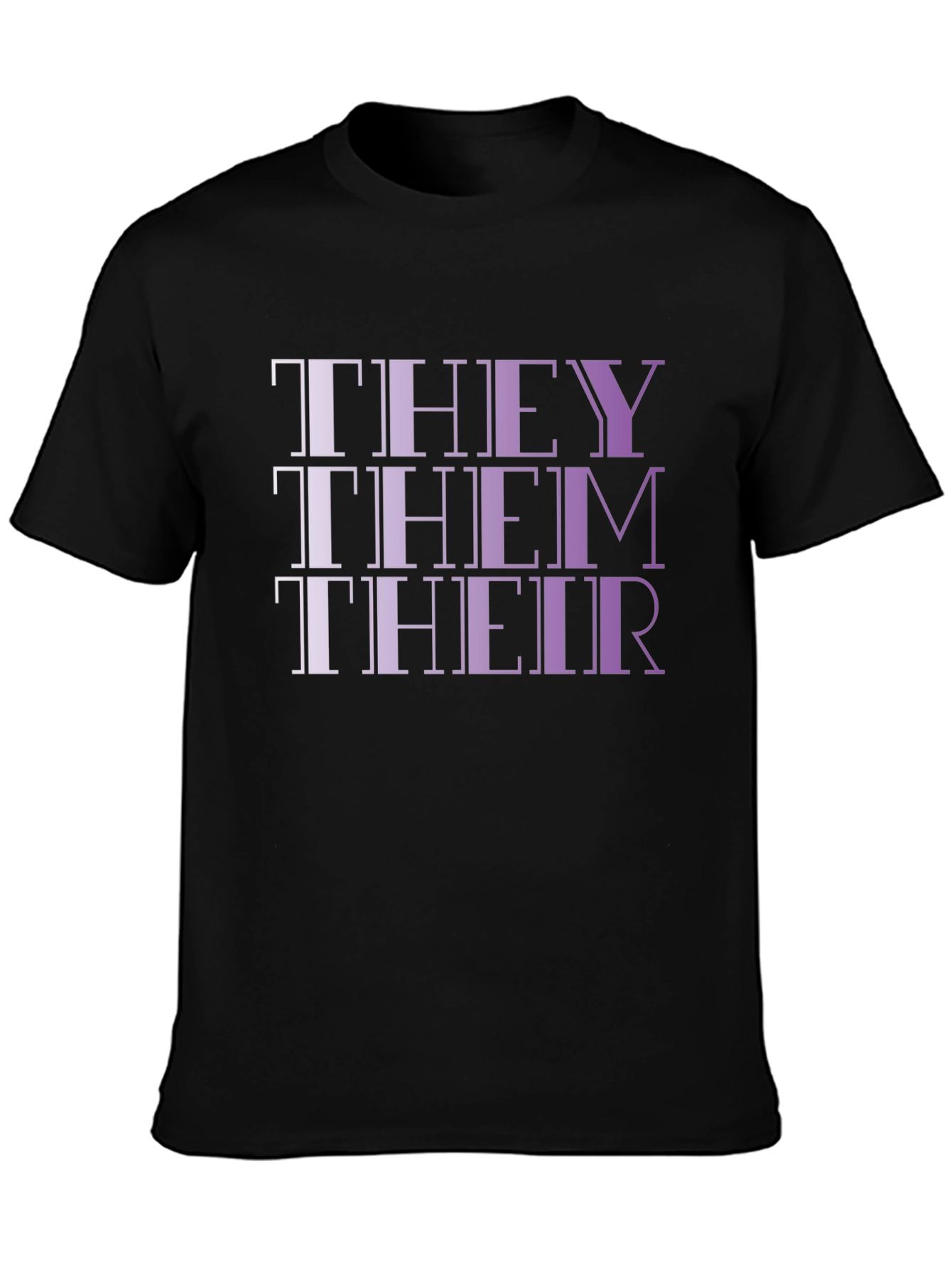 They Them Their Pronoun Pride T-Shirt