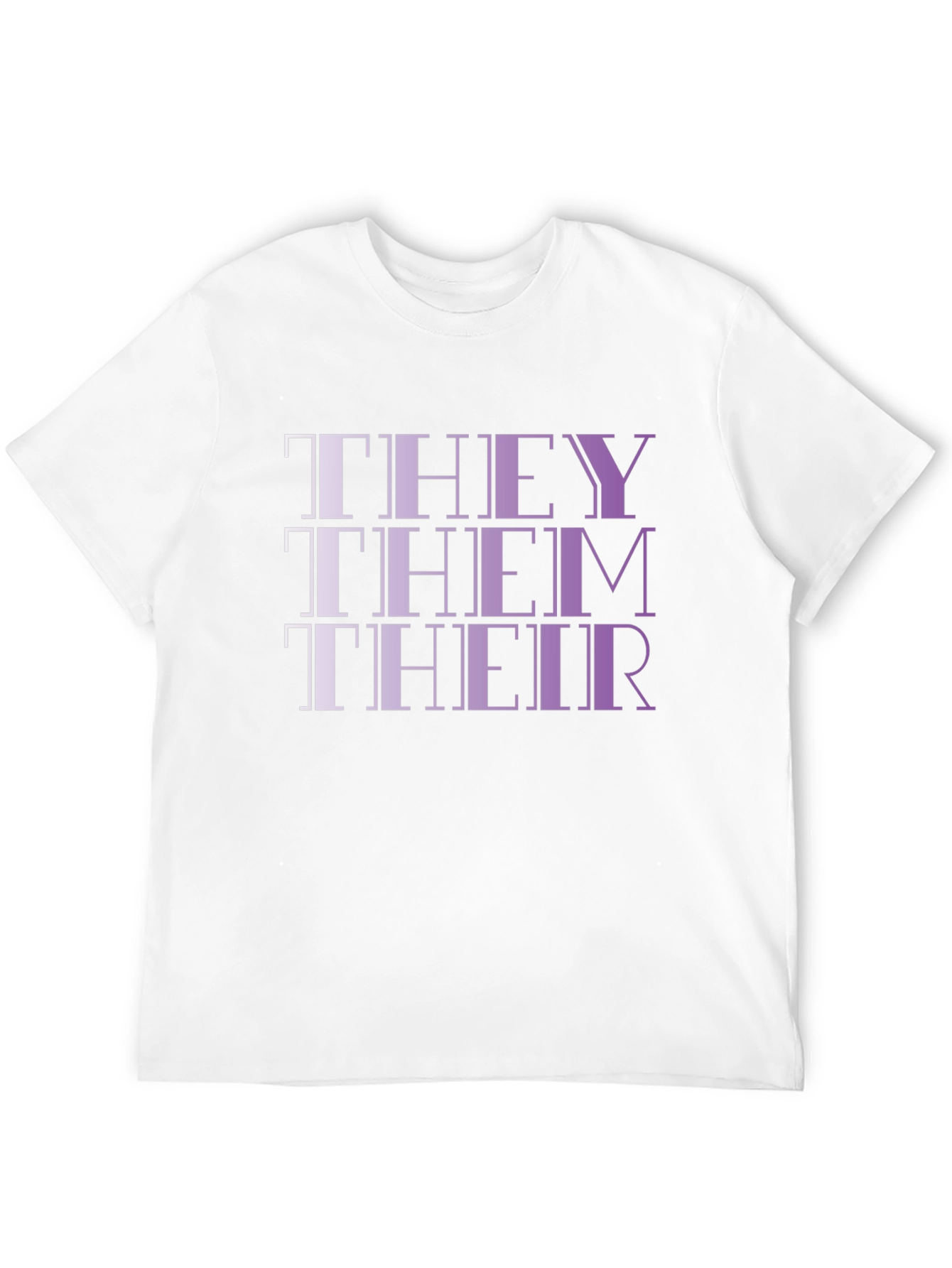 They Them Their Pronoun Pride T-Shirt