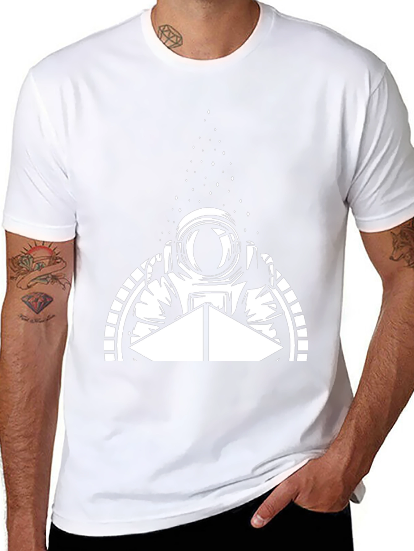 Astronaut Graphic Tee - Space Adventure T-Shirt