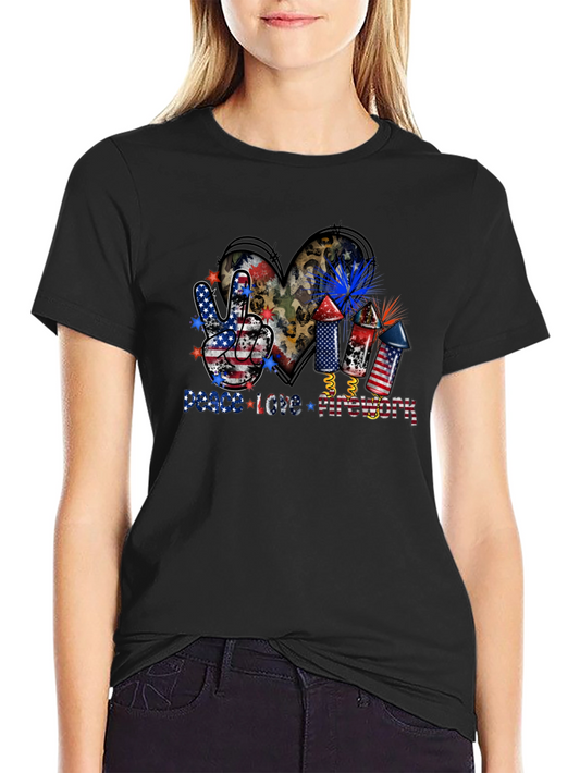 Peace Love Fireworks T-Shirt