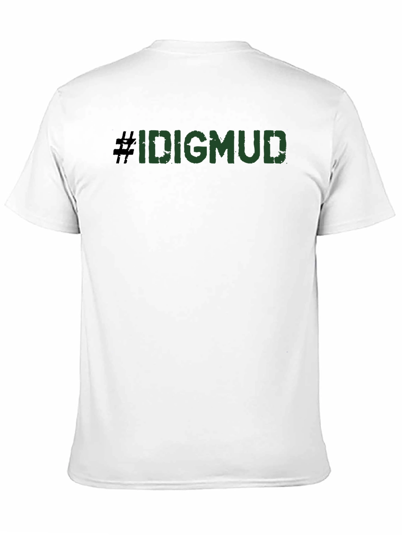 #IDIGMUD T-Shirt - Dark Green Graphic Tee