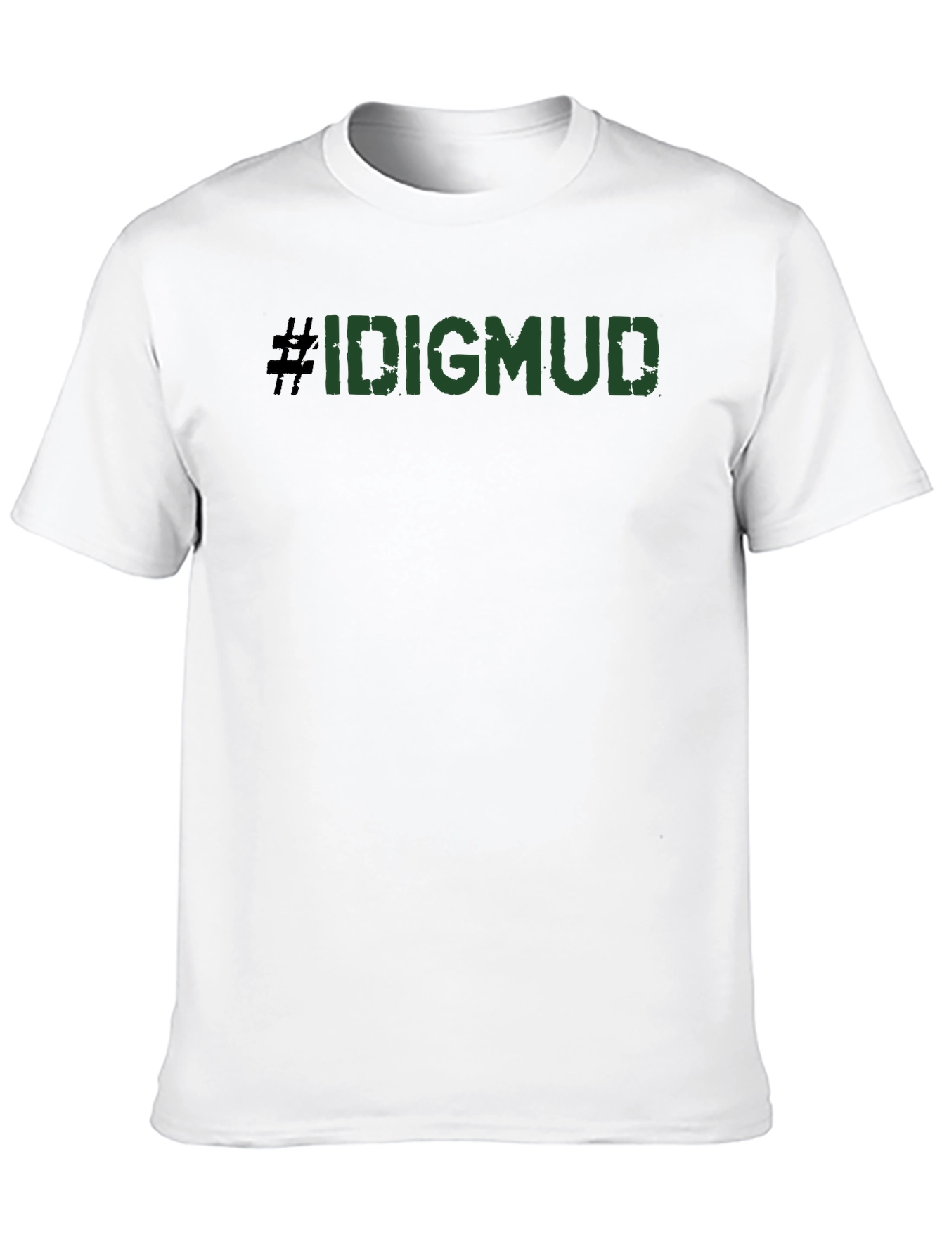 #IDIGMUD T-Shirt - Dark Green Graphic Tee