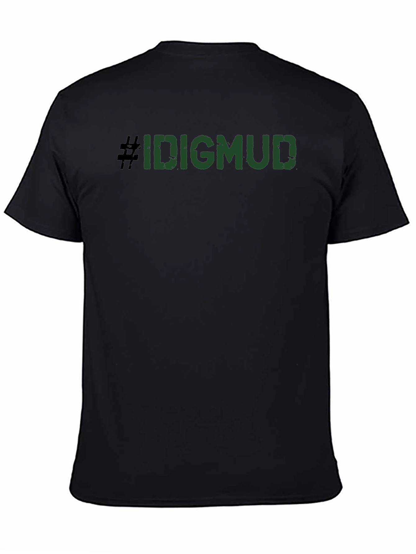 #IDIGMUD T-Shirt - Dark Green Graphic Tee
