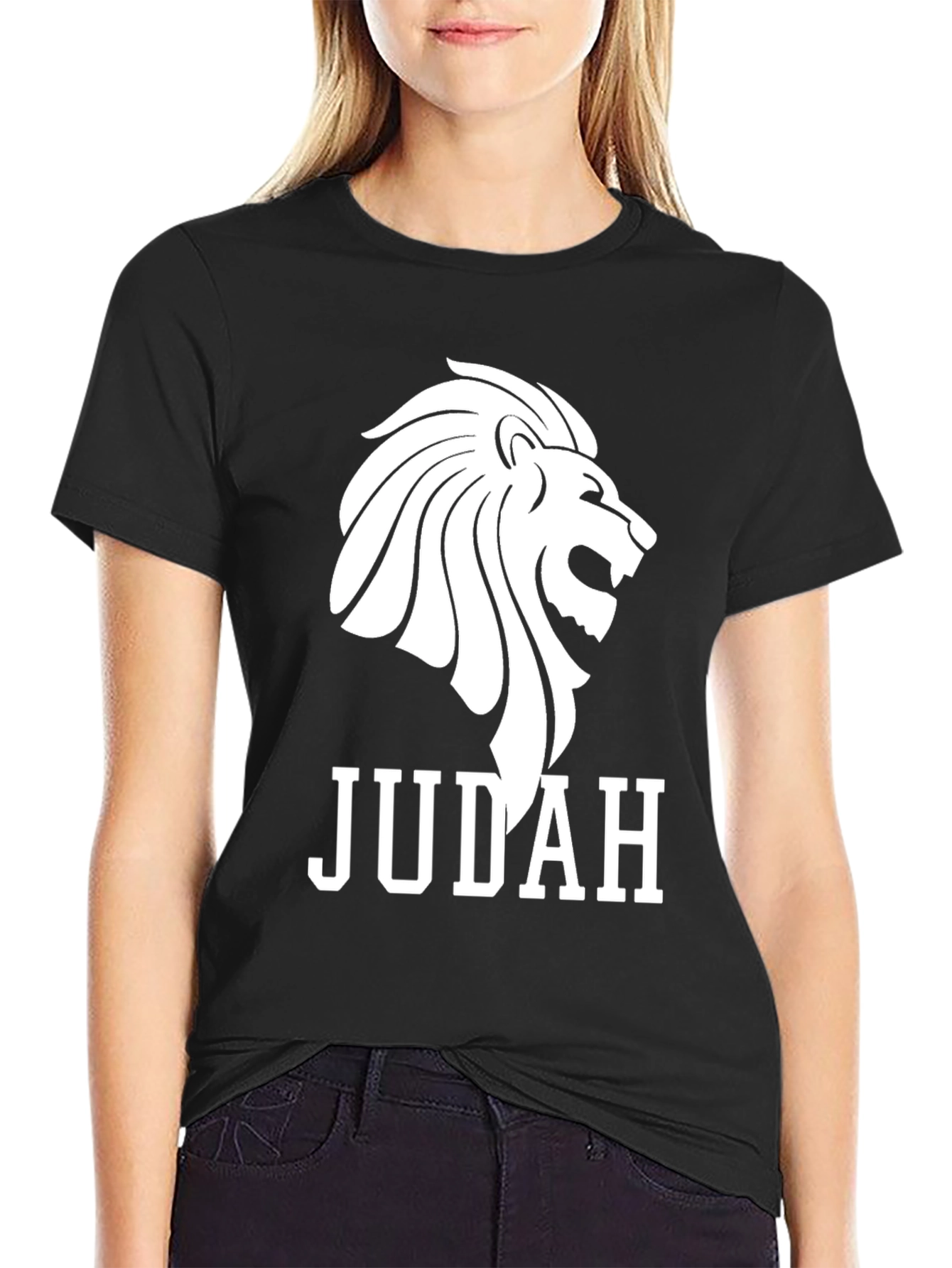 Judah Lion Graphic Tee - Mens Black T-Shirt