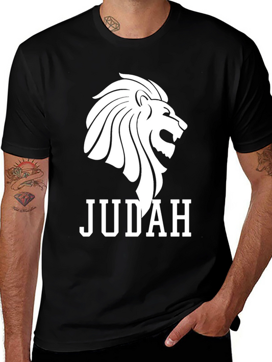 Judah Lion Graphic Tee - Mens Black T-Shirt