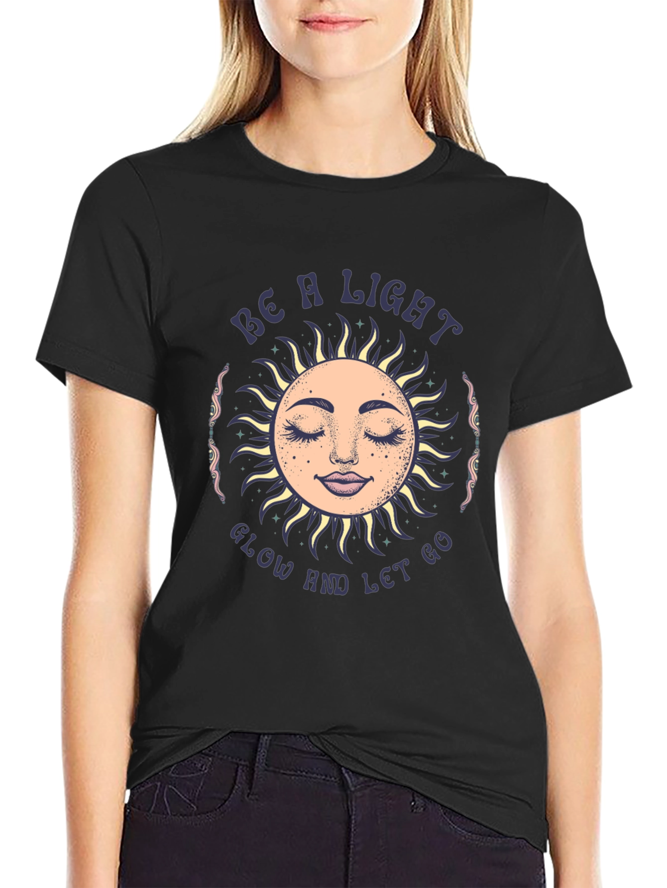 Be A Light Graphic Tee - Relaxed Fit