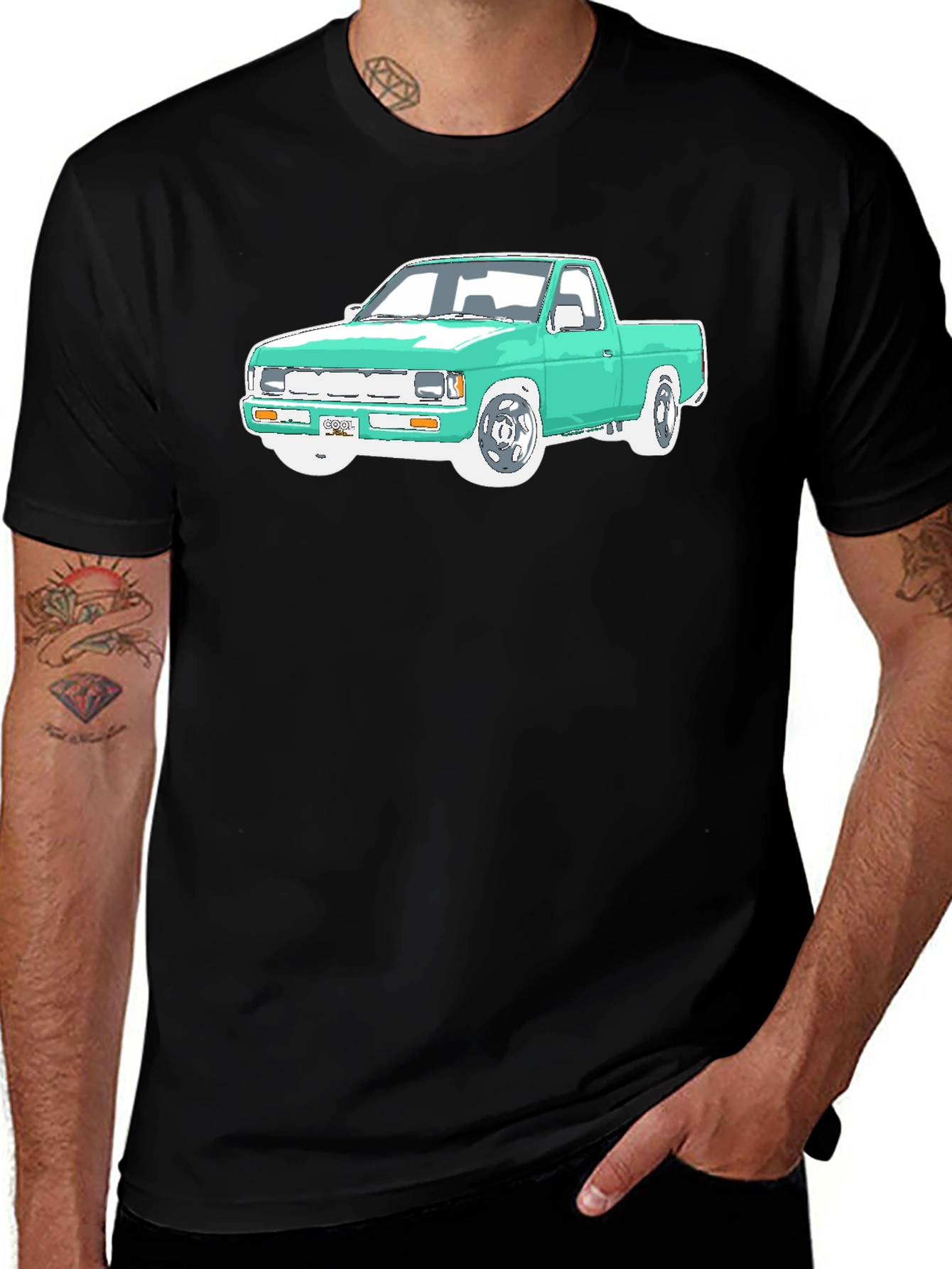 Truck Graphic Tee - Cool Car T-Shirt