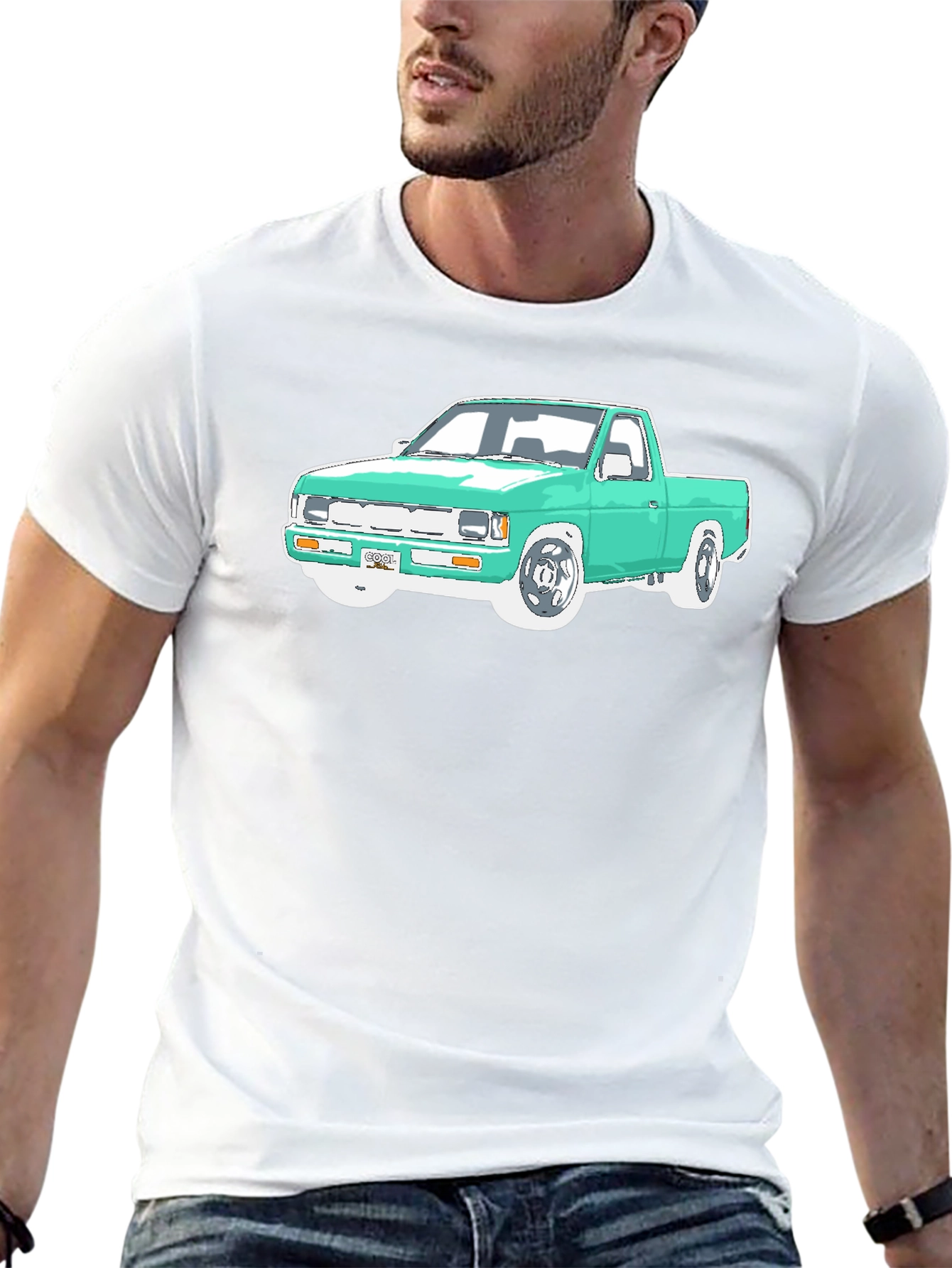 Truck Graphic Tee - Cool Car T-Shirt