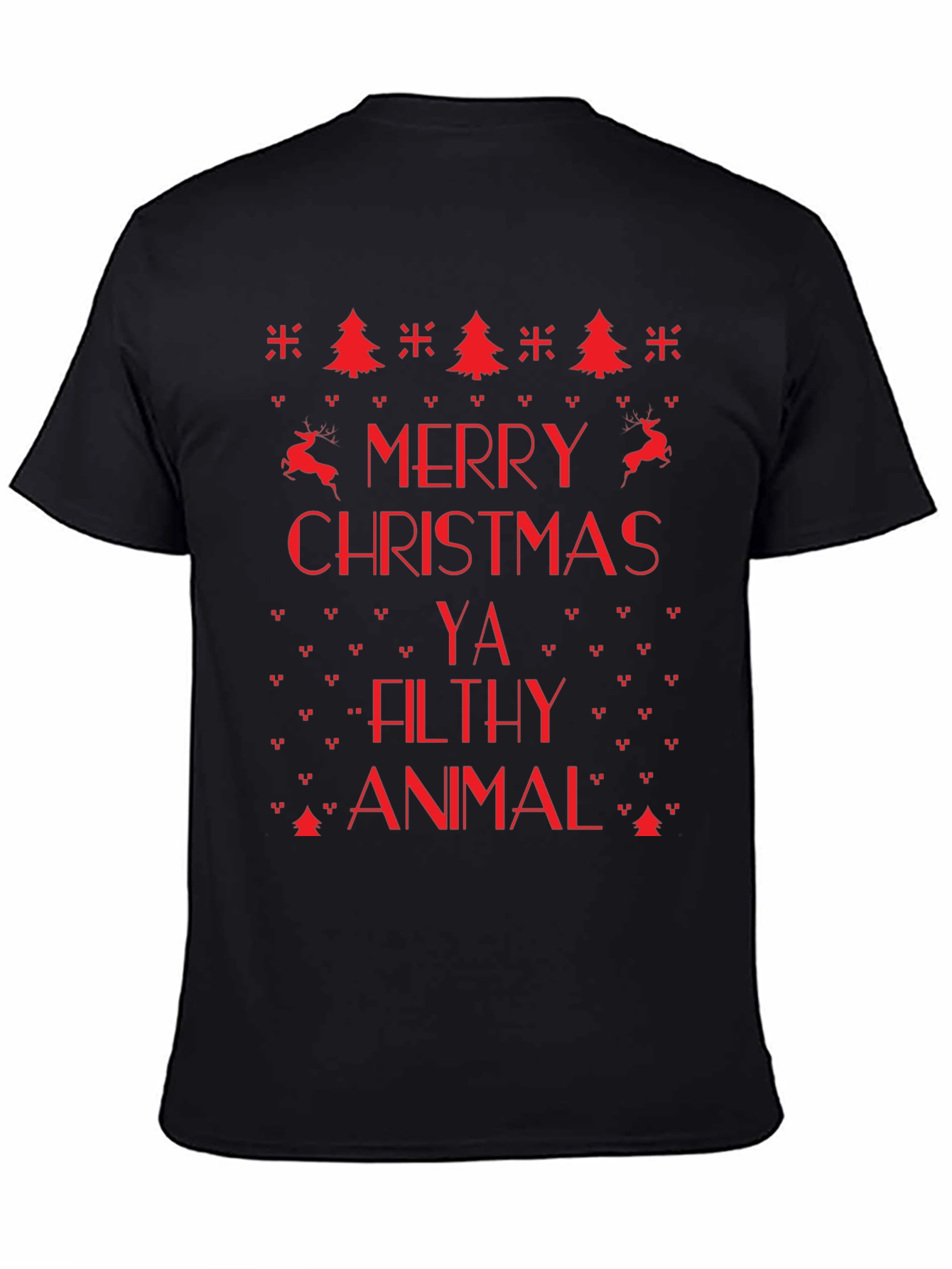 Merry Christmas Ya Filthy Animal Tee