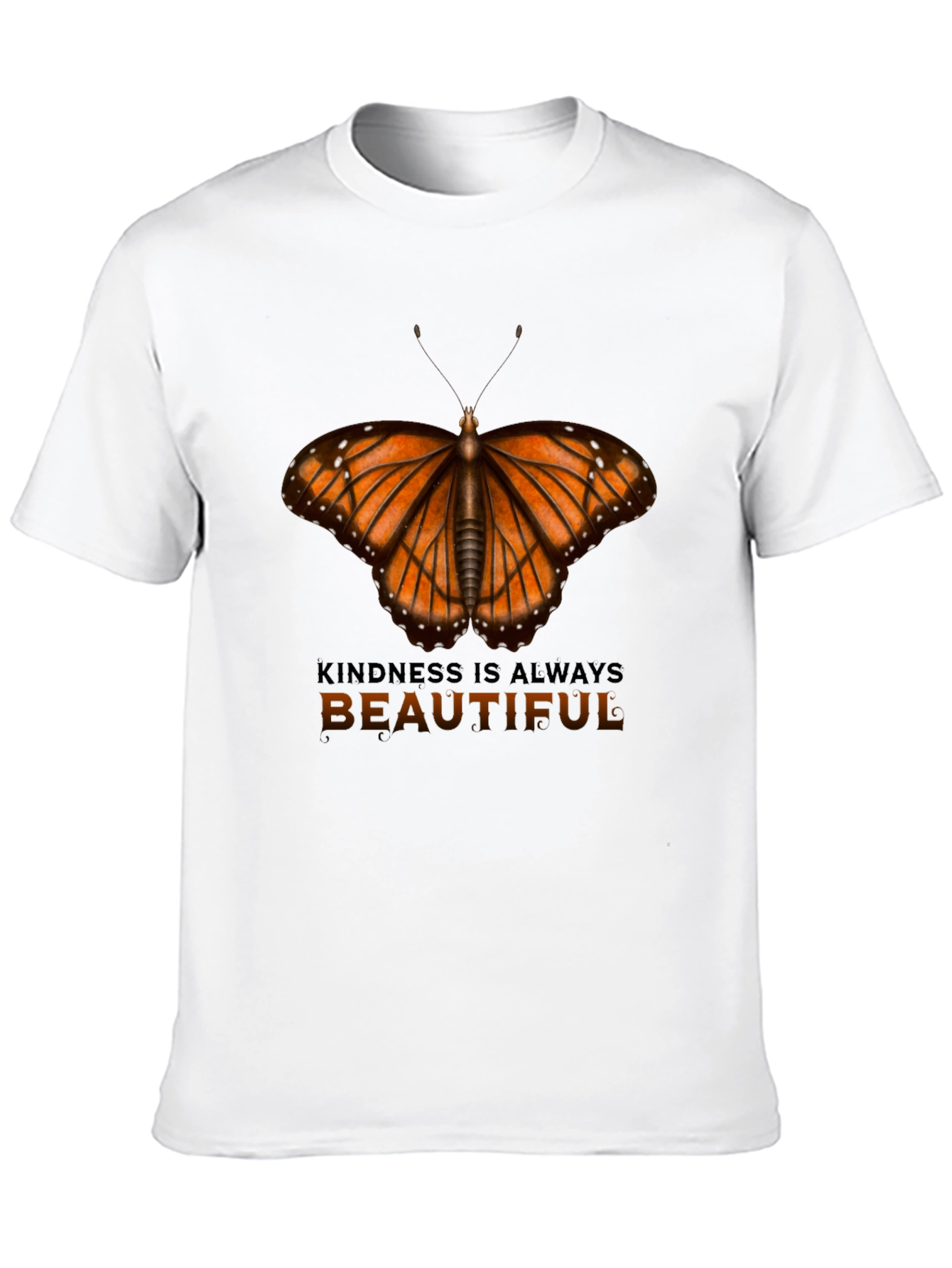 Butterfly Kindness Graphic Tee - Always Beautiful