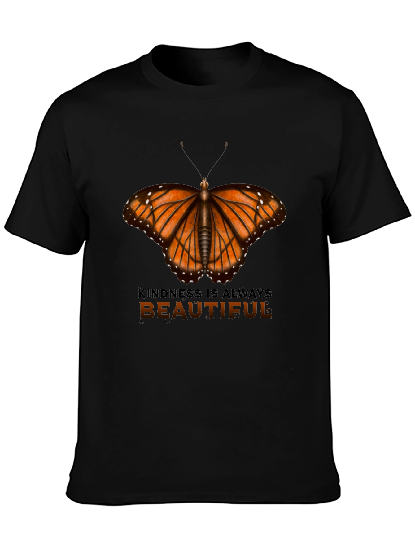 Butterfly Kindness Graphic Tee - Always Beautiful