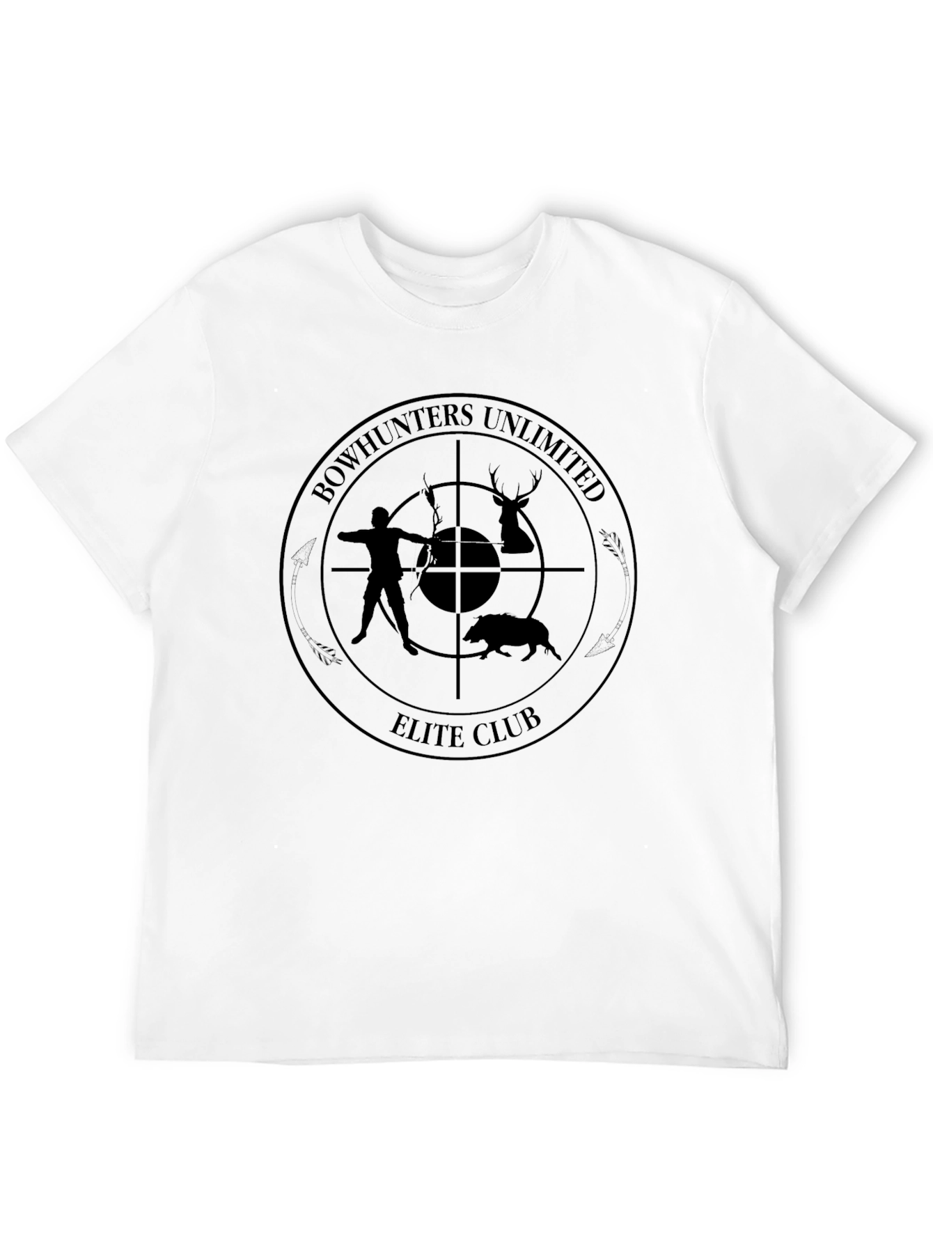 Bowhunters Unlimited Elite Club Black T-Shirt