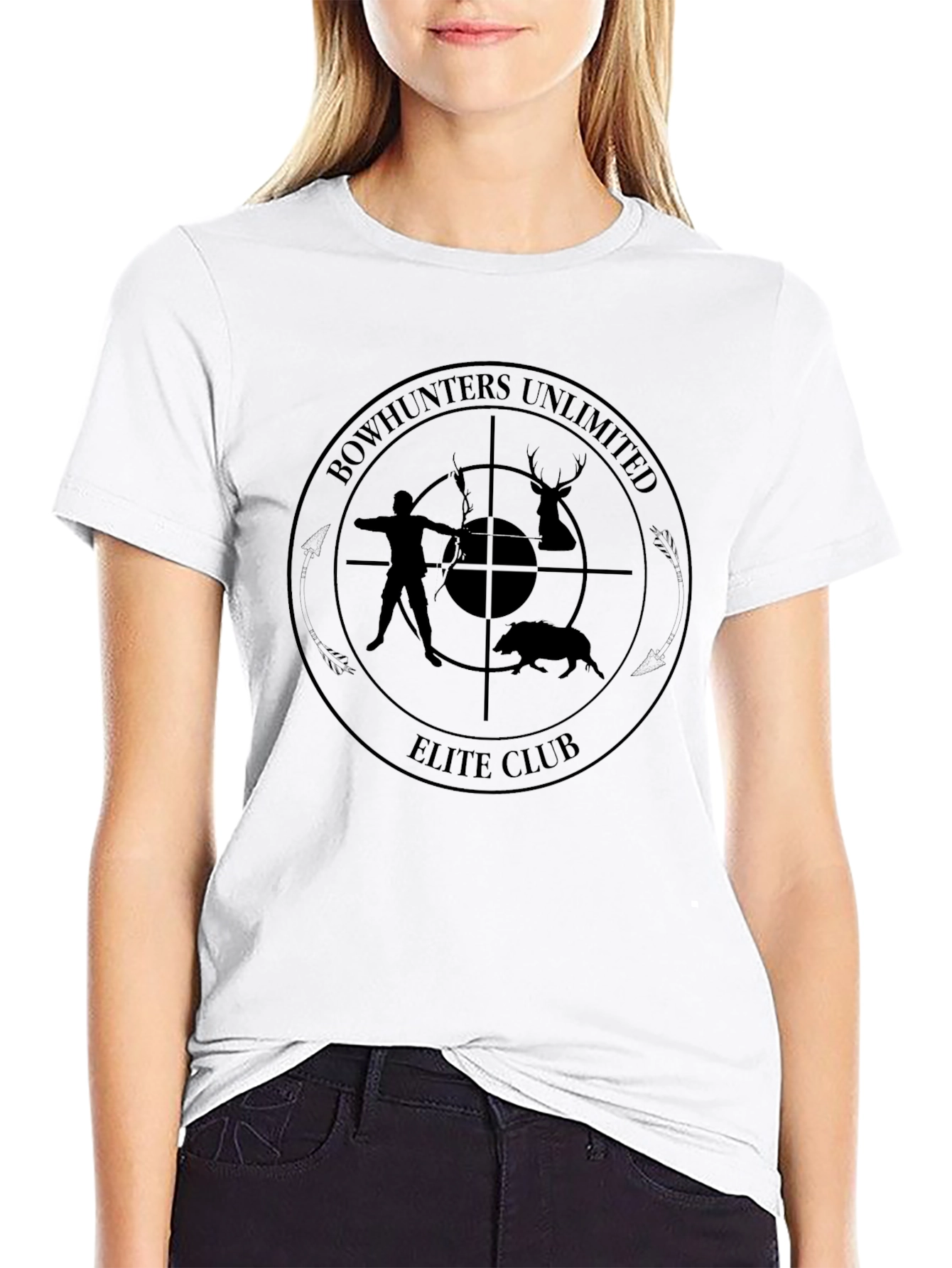 Bowhunters Unlimited Elite Club Black T-Shirt