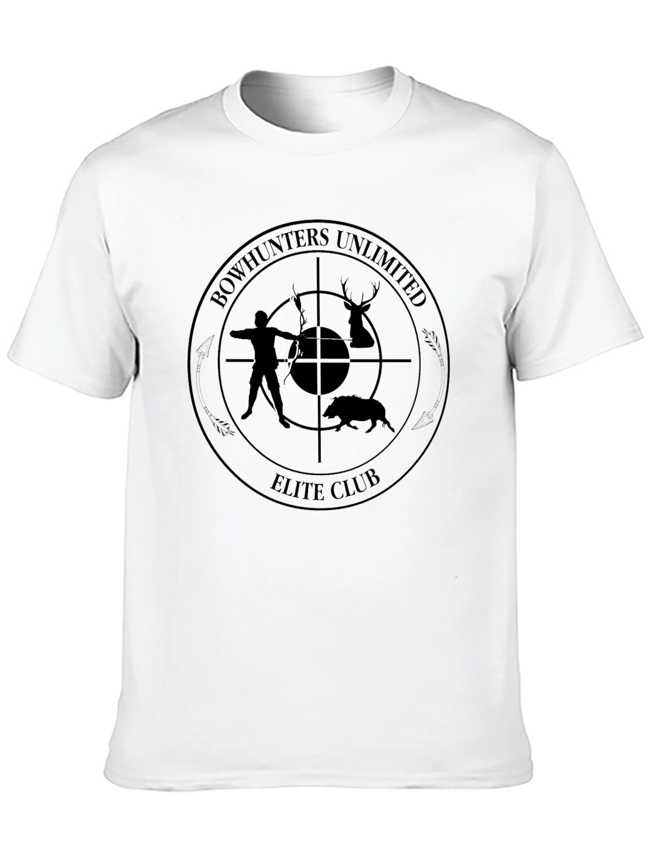 Bowhunters Unlimited Elite Club Black T-Shirt