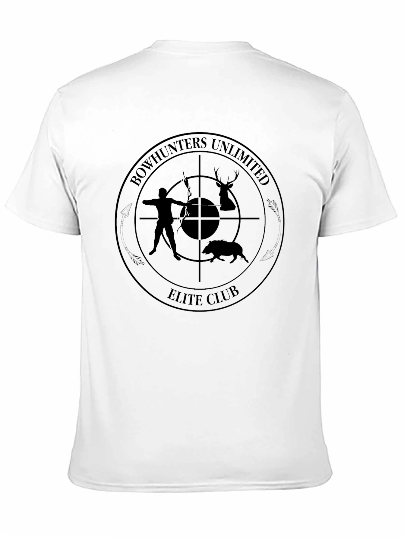 Bowhunters Unlimited Elite Club Black T-Shirt