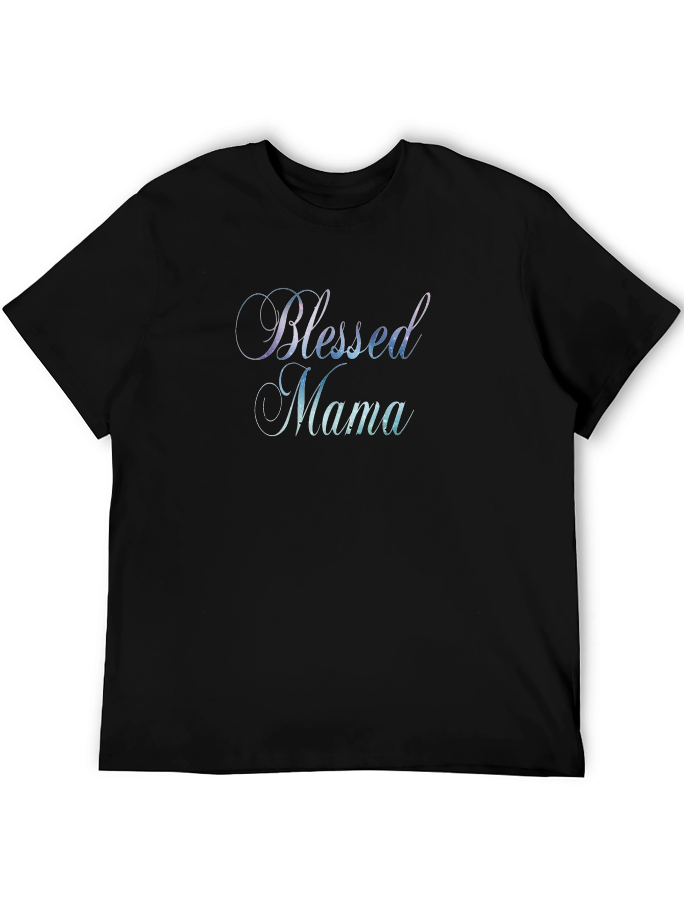 Blessed Mama Black T-Shirt
