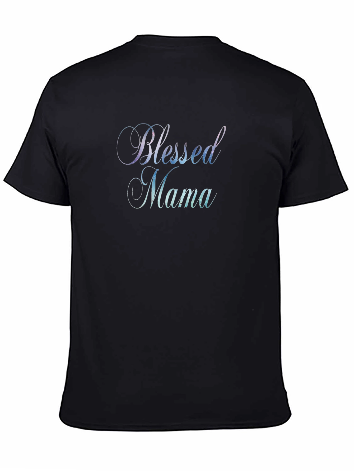 Blessed Mama Black T-Shirt