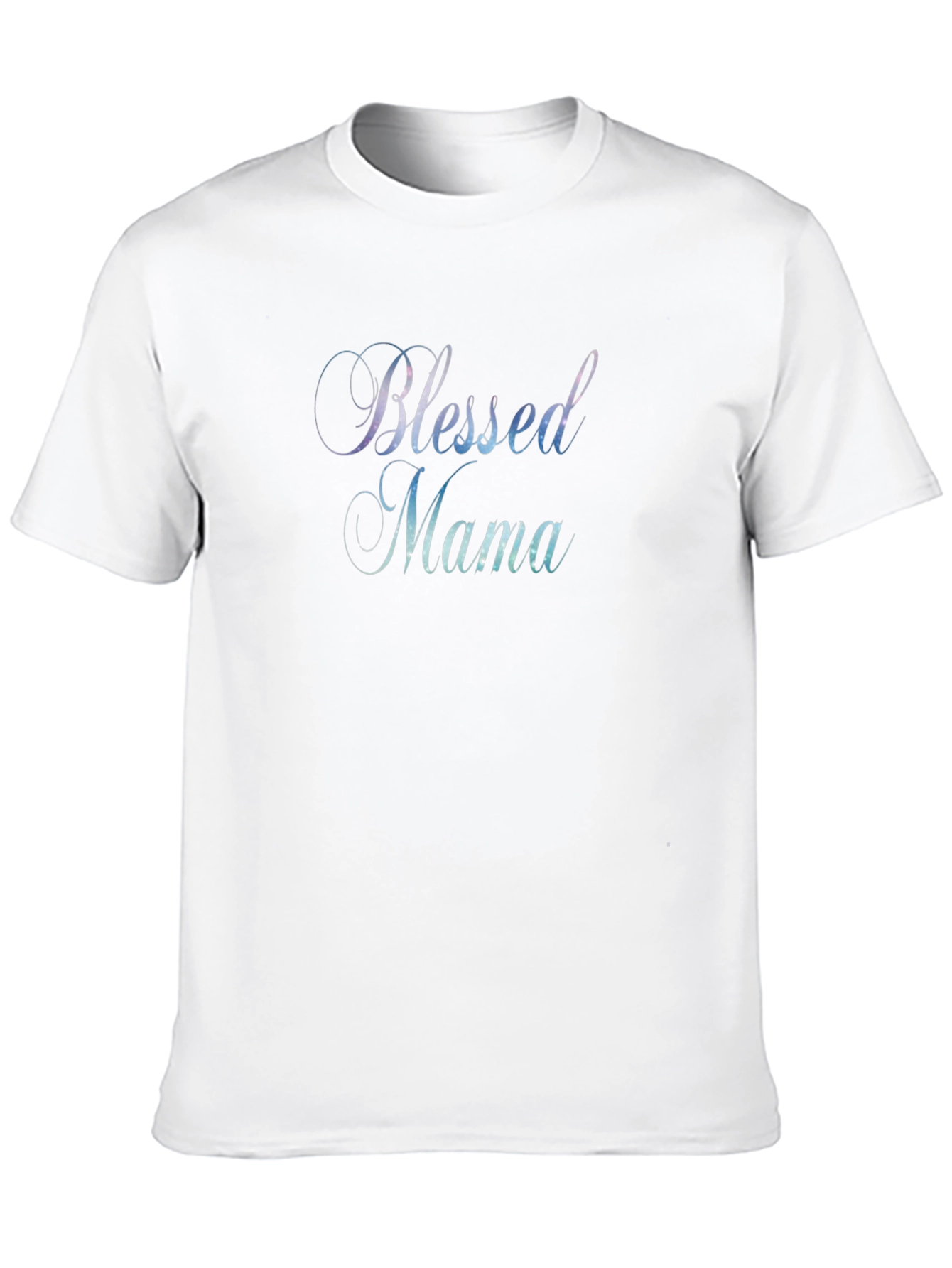 Blessed Mama Black T-Shirt