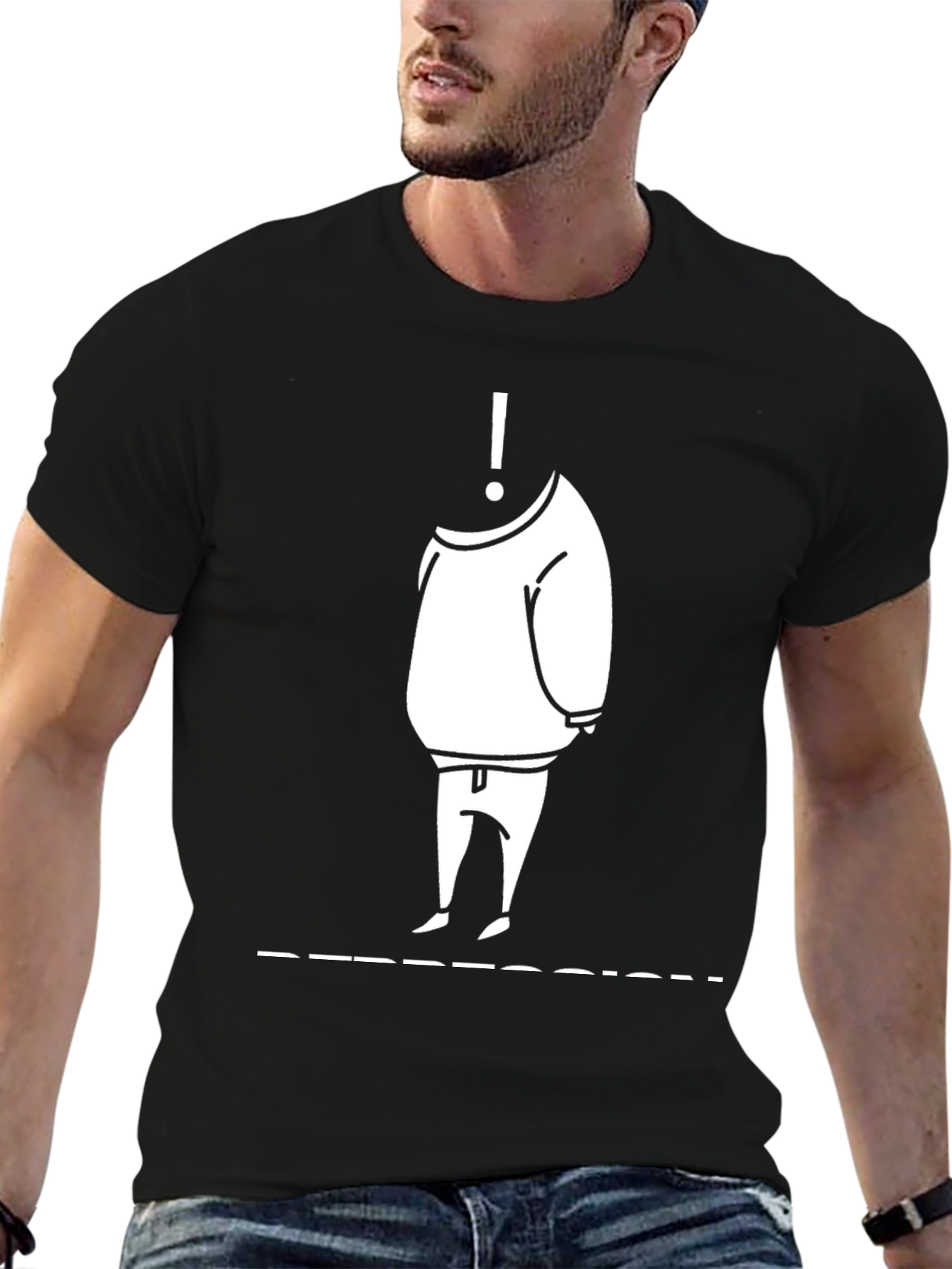 Statement T-Shirt - Exclamation Head