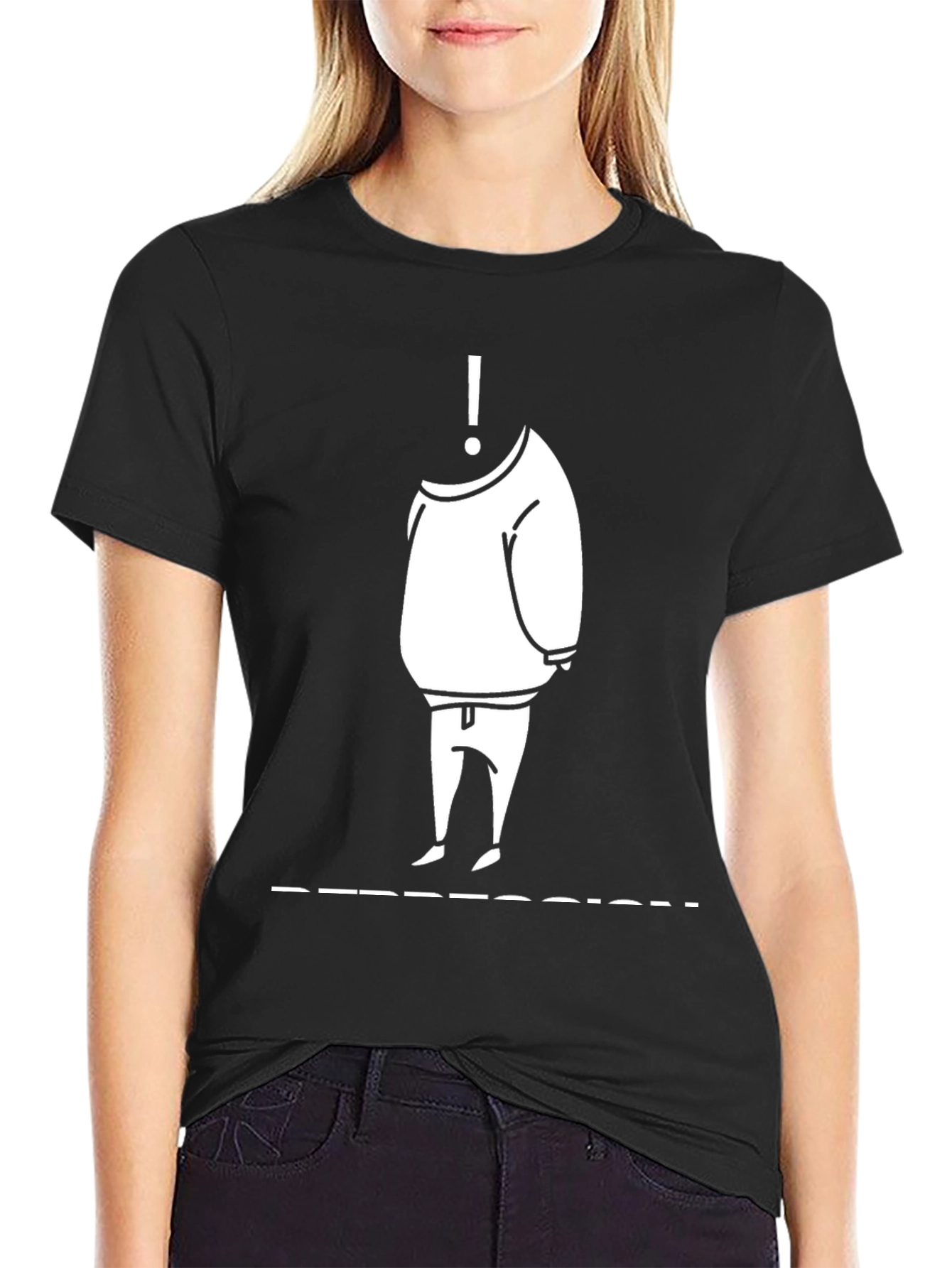 Statement T-Shirt - Exclamation Head