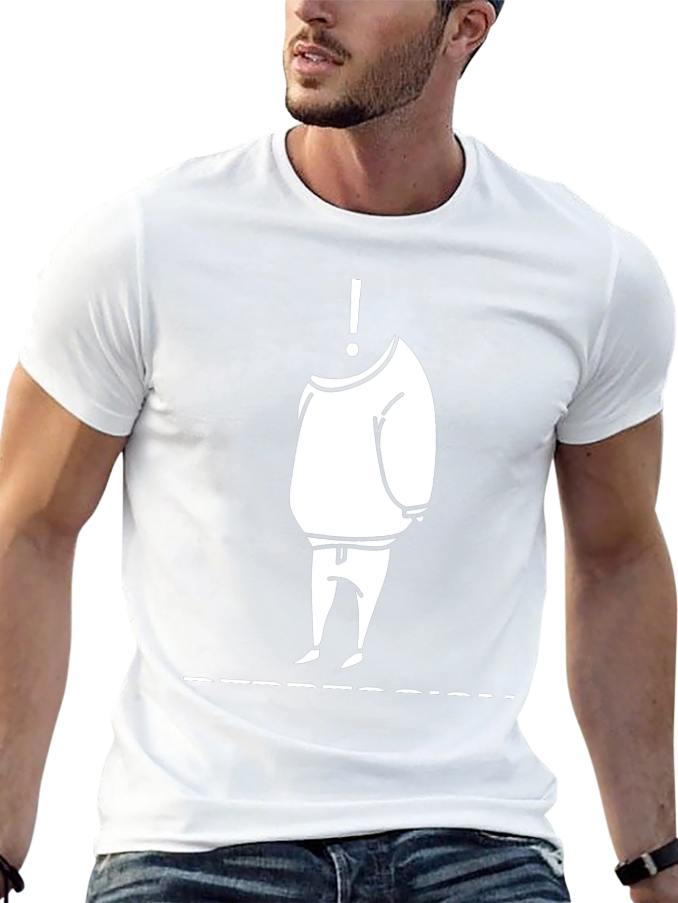 Statement T-Shirt - Exclamation Head