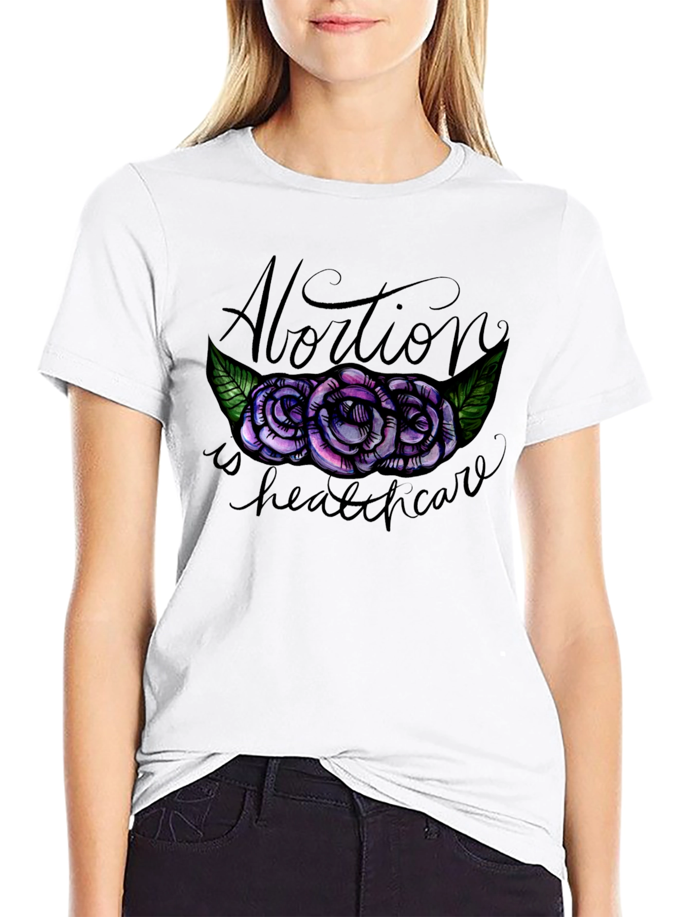 Abortion is Healthcare Graphic Tee