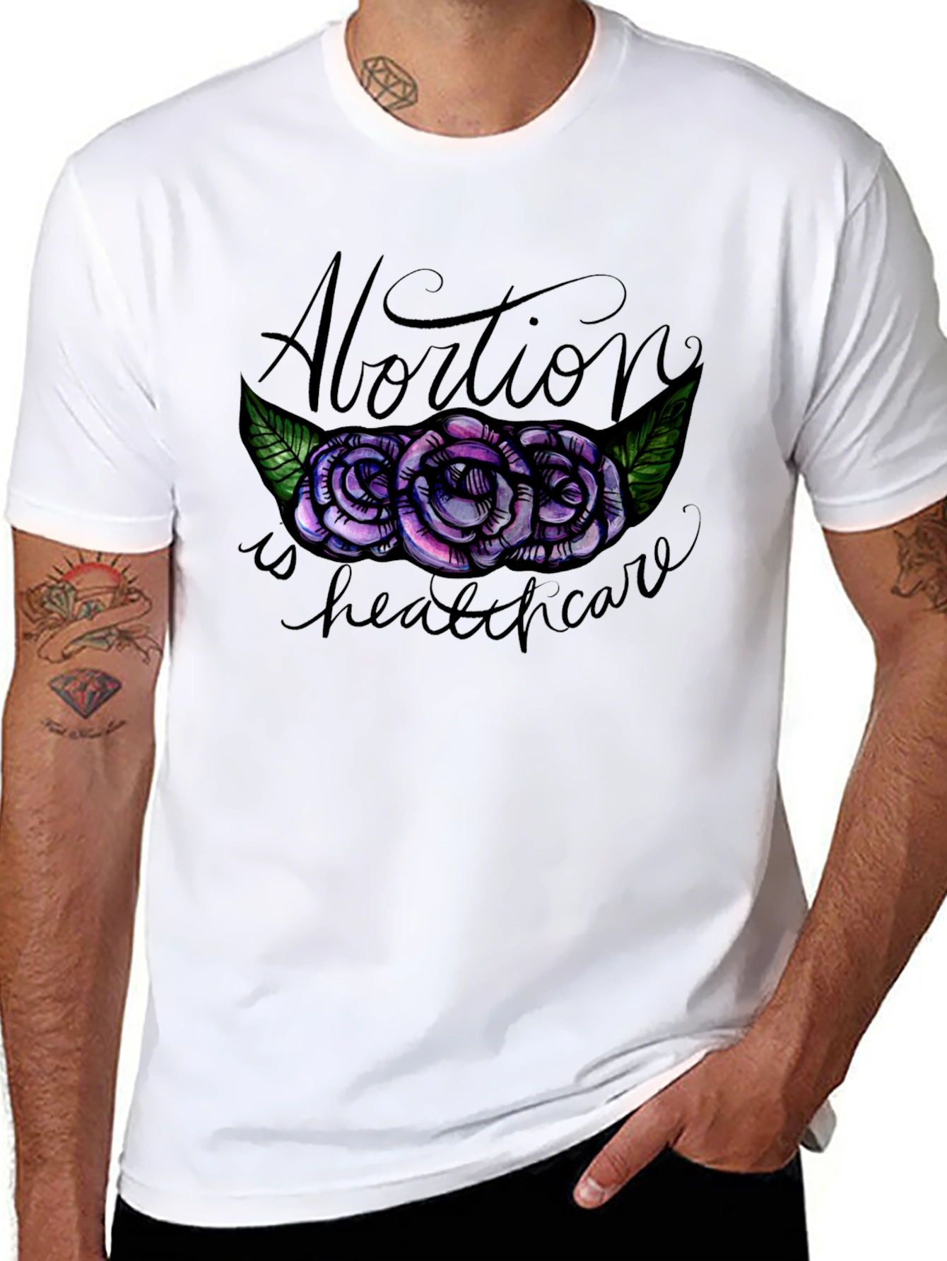 Abortion is Healthcare Graphic Tee