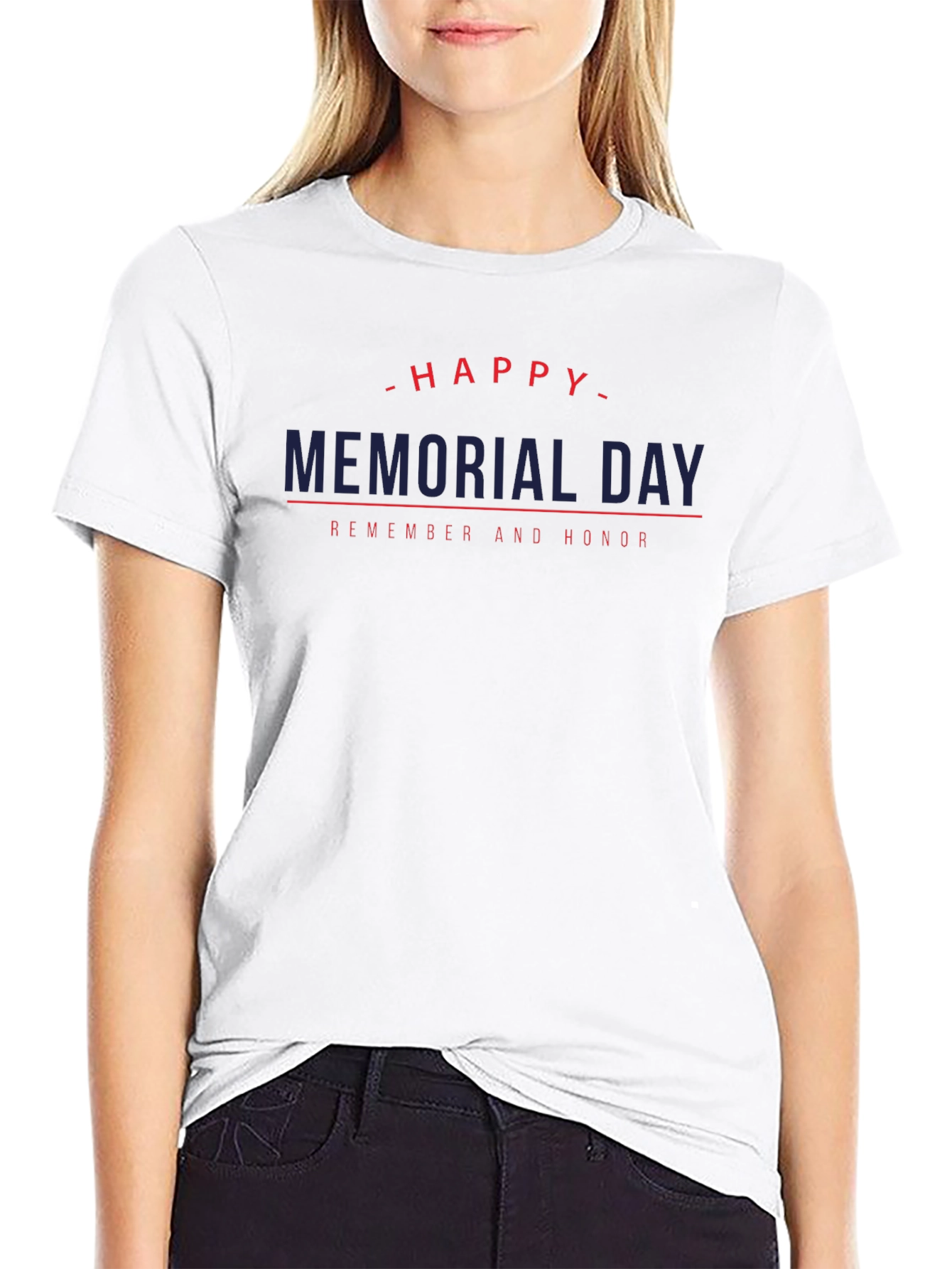 Happy Memorial Day Remember And Honor T-Shirt