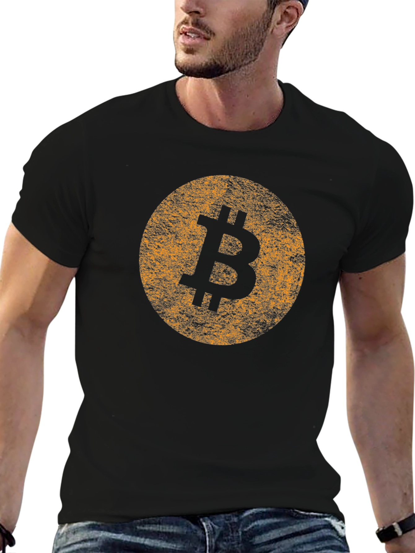 Bitcoin Black Graphic Tee