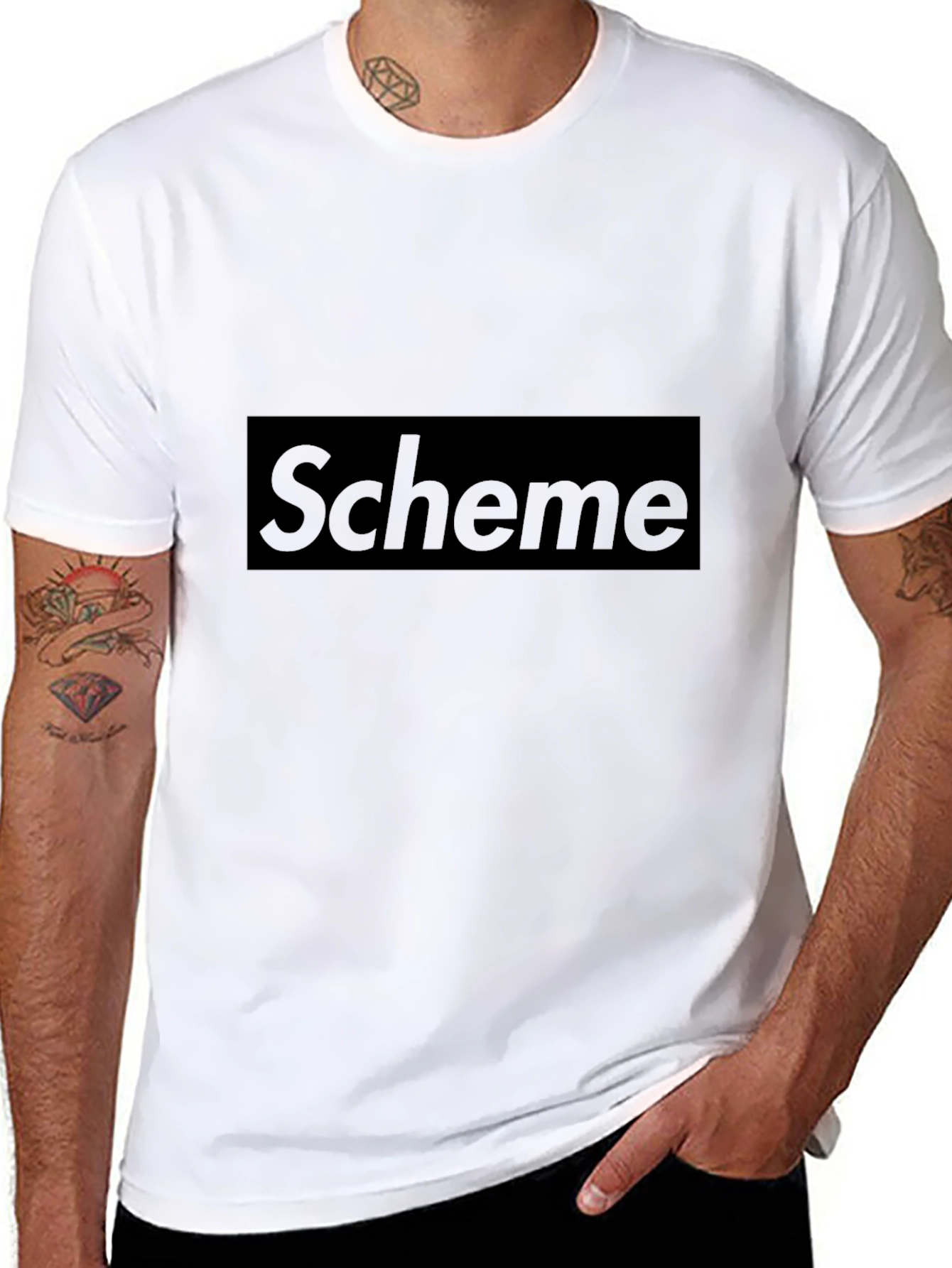 Scheme T-Shirt - Black